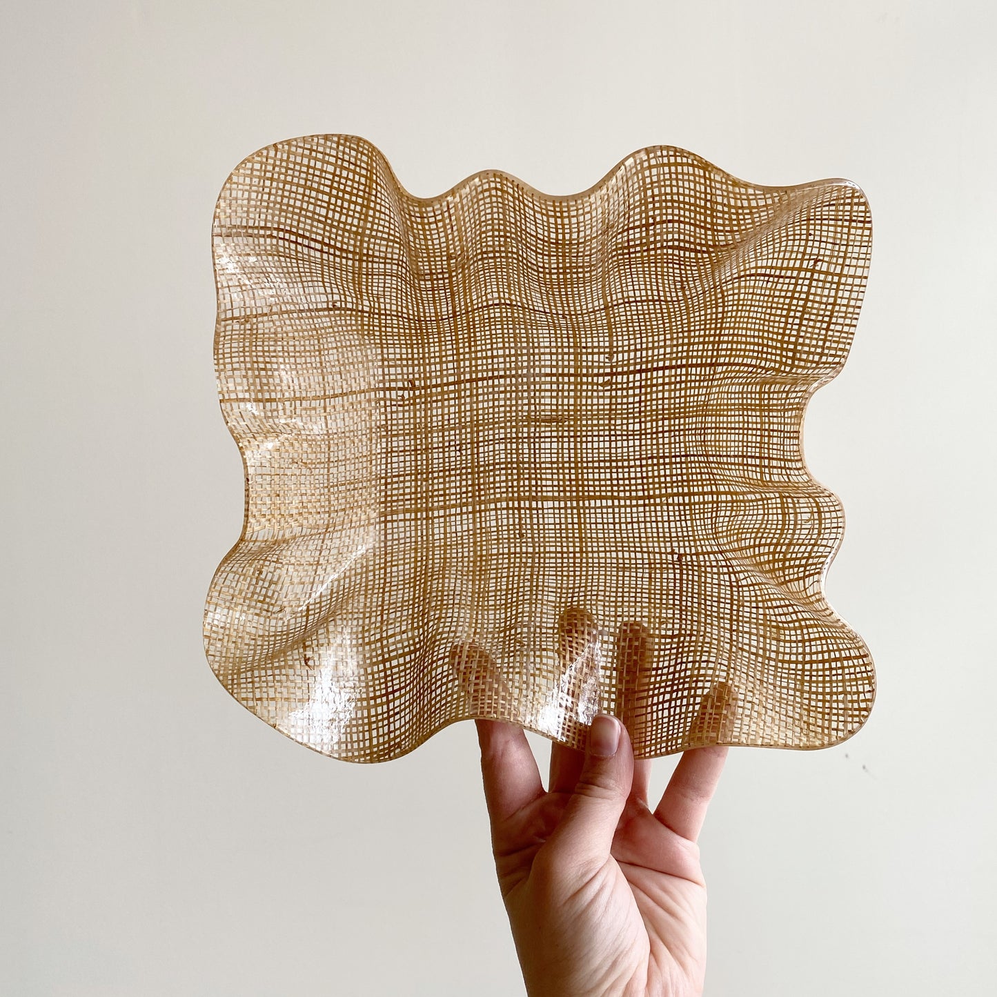 Vintage Ruffled Bowl