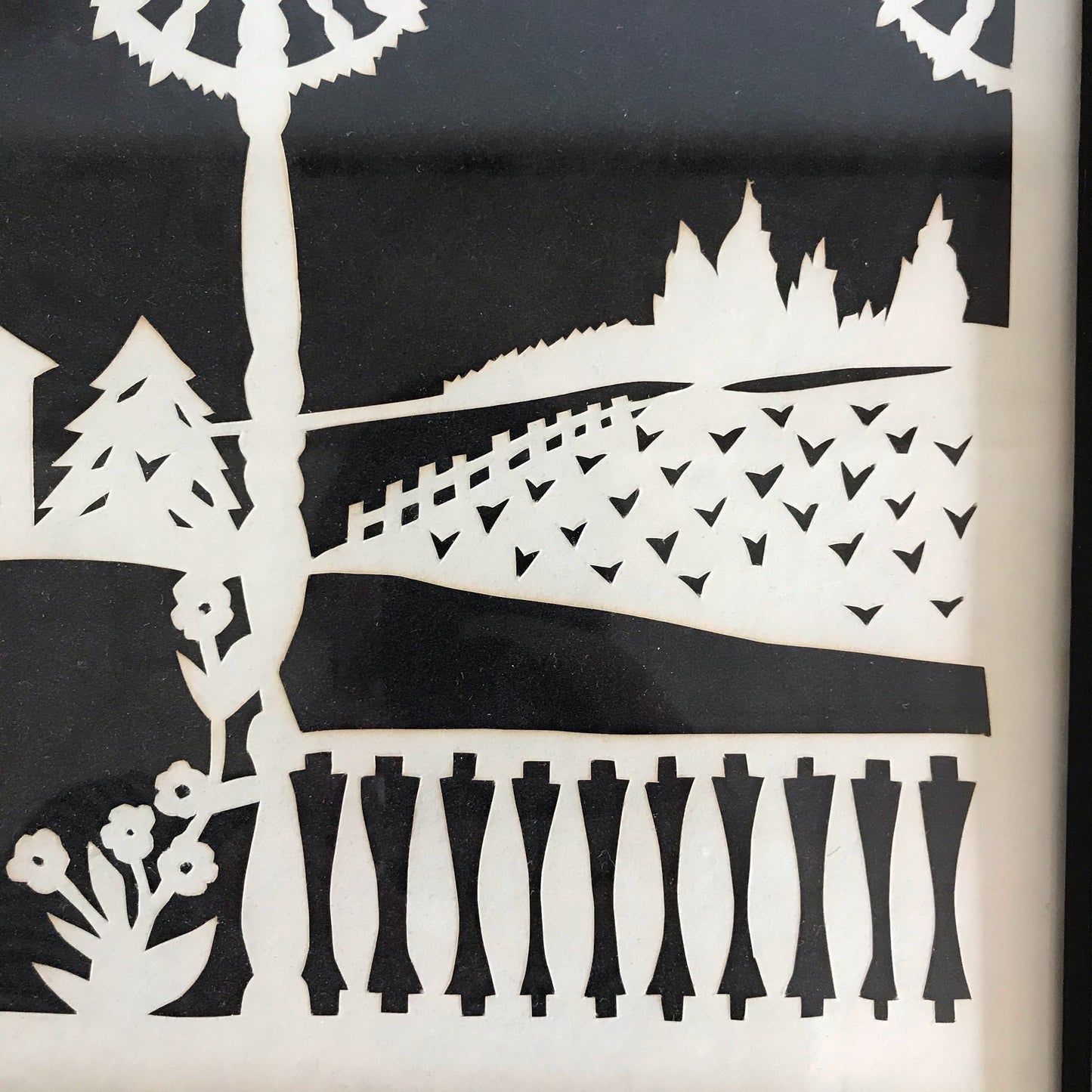 1970’s Paper Cutting Picture