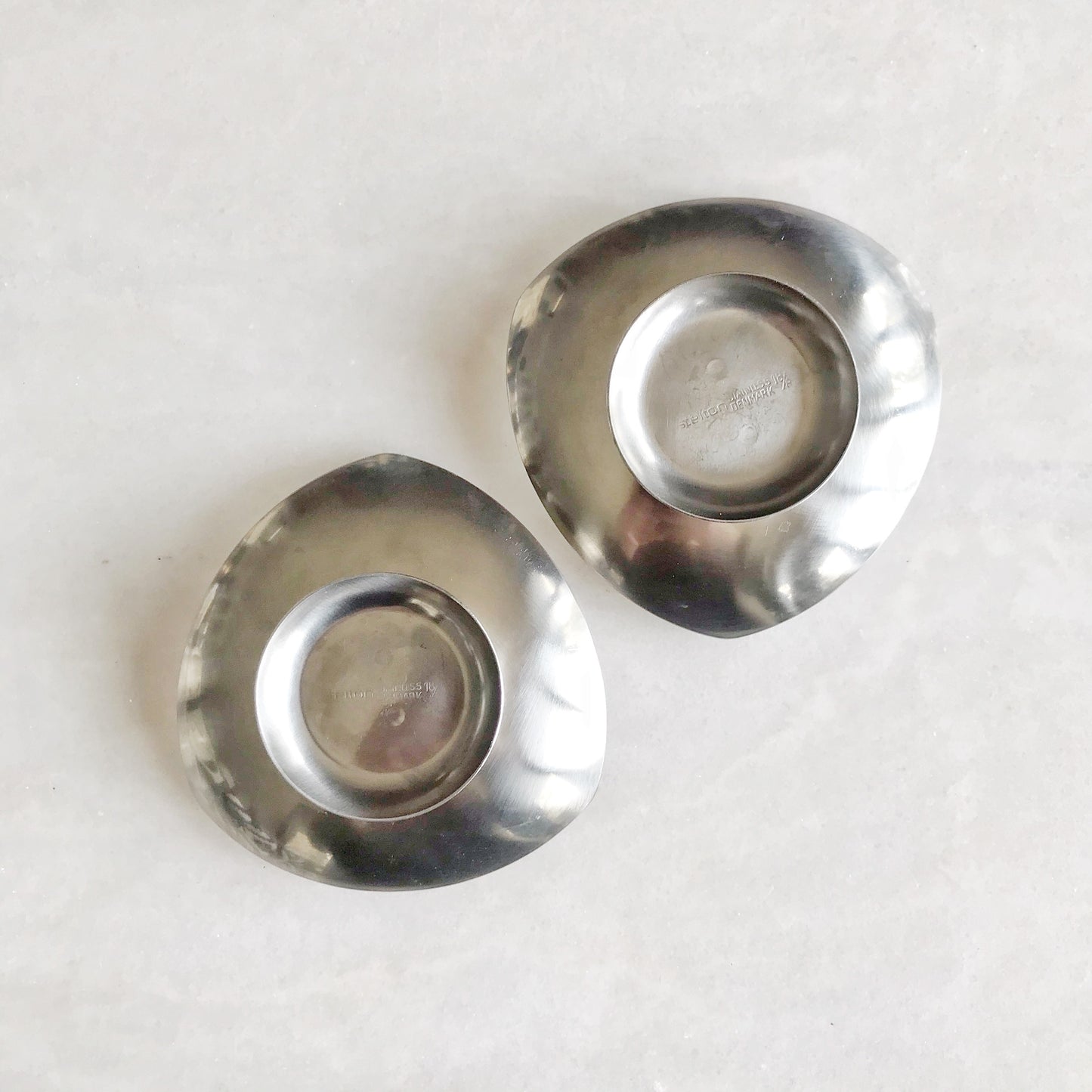 Pair of Vintage Danish Mini Candle Holders