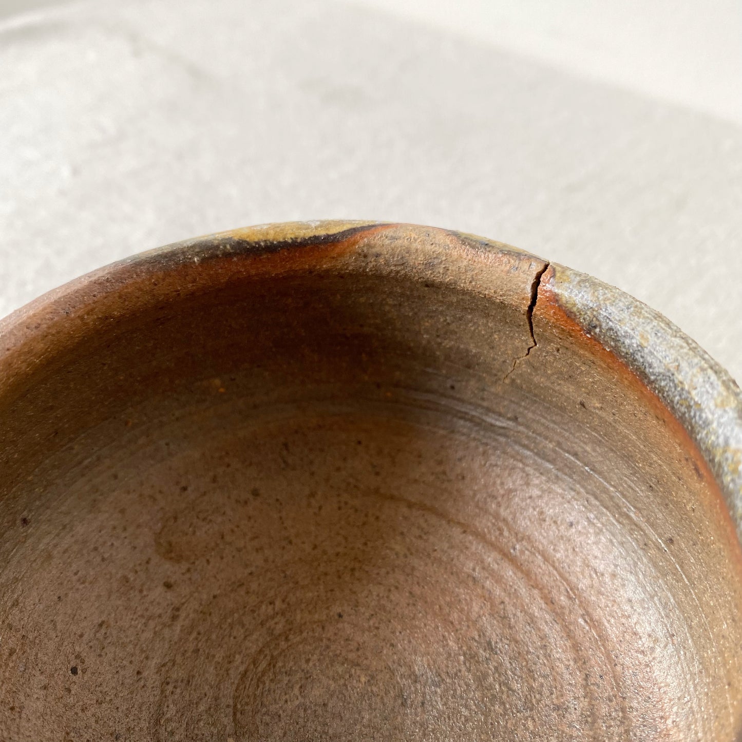 Vintage Lidded Stoneware Container