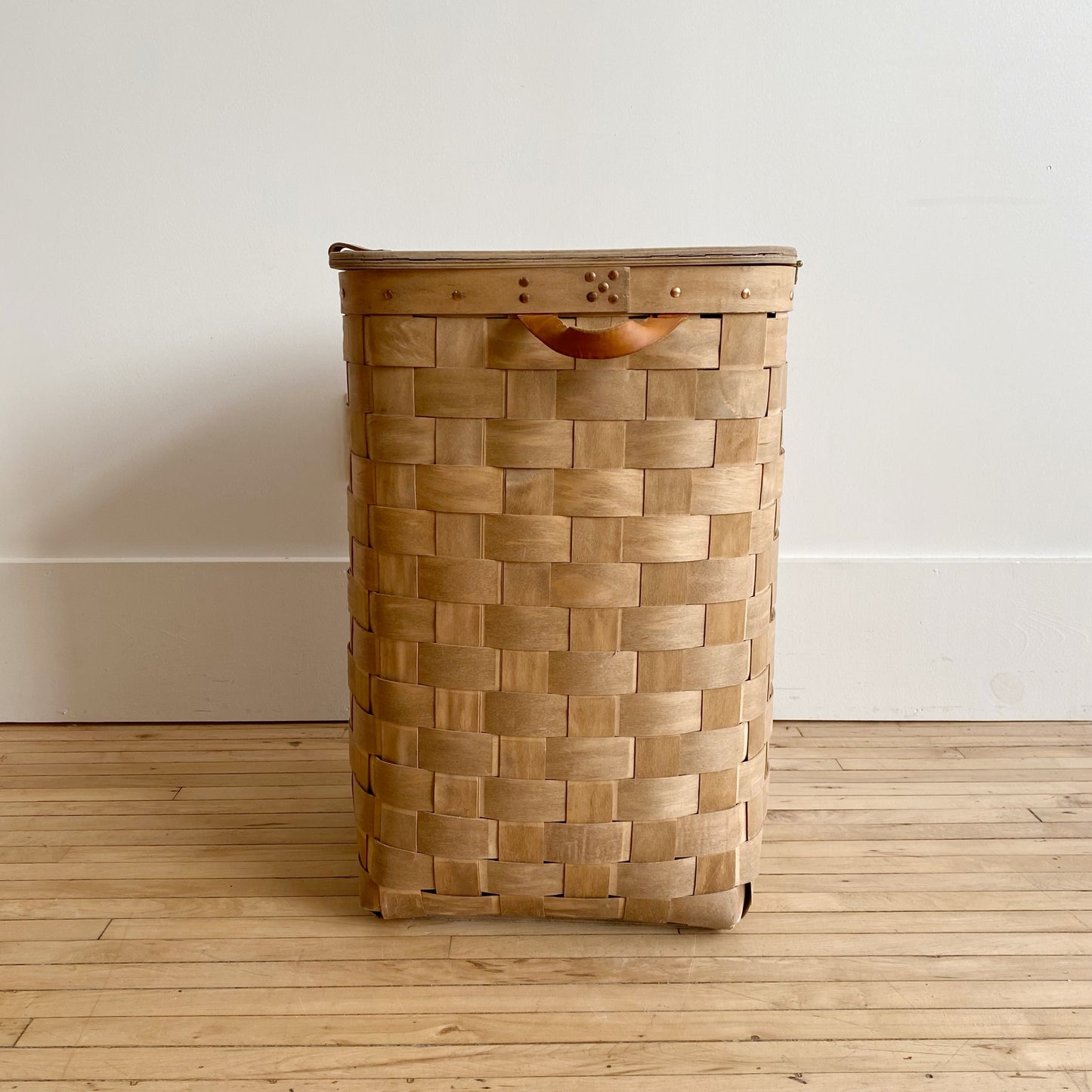 XXL Handcrafted Basket / Hamper with Lid