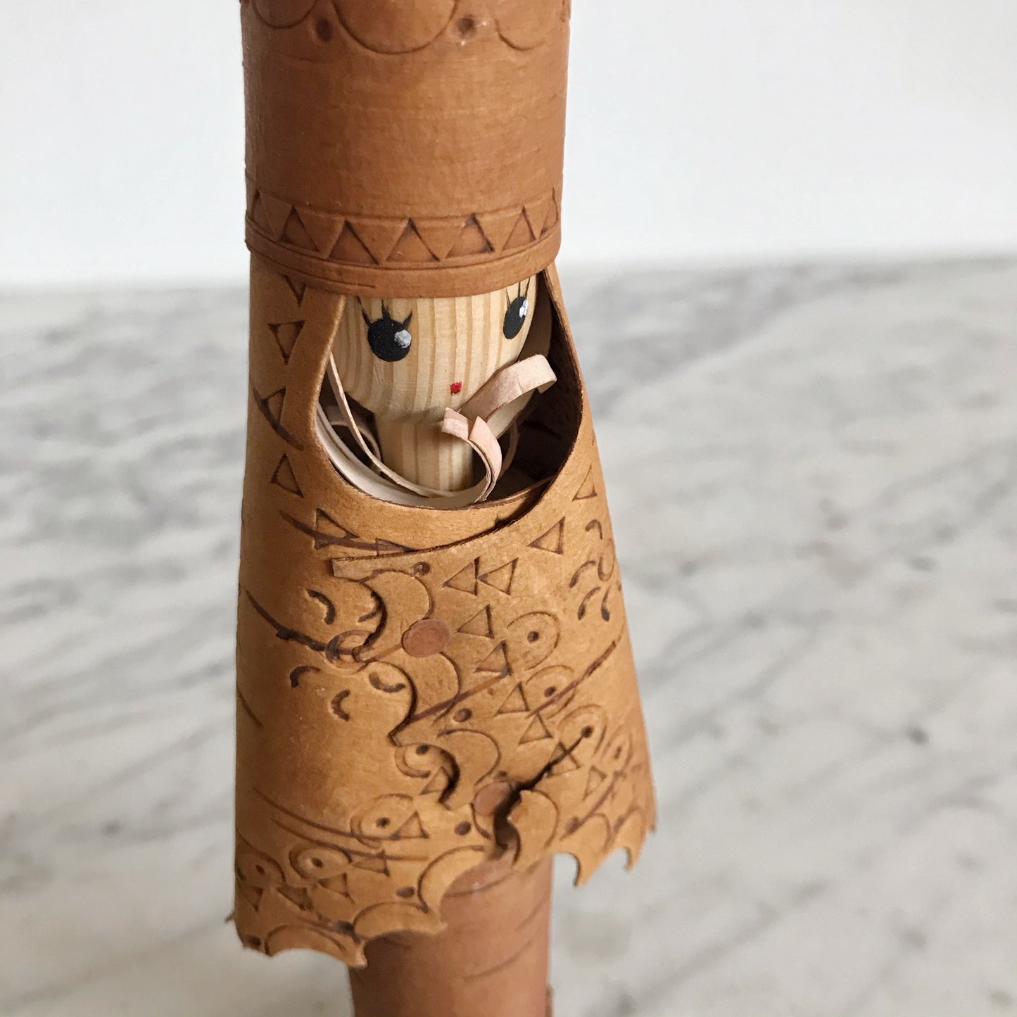 Vintage Birchbark Doll