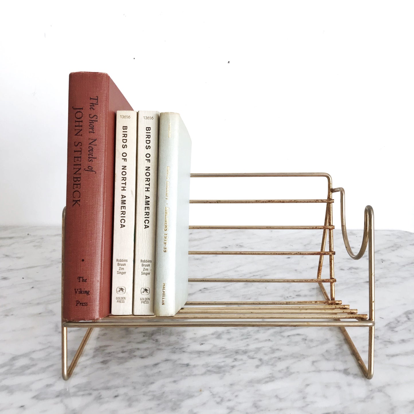 Vintage Gold Wire Book Holder