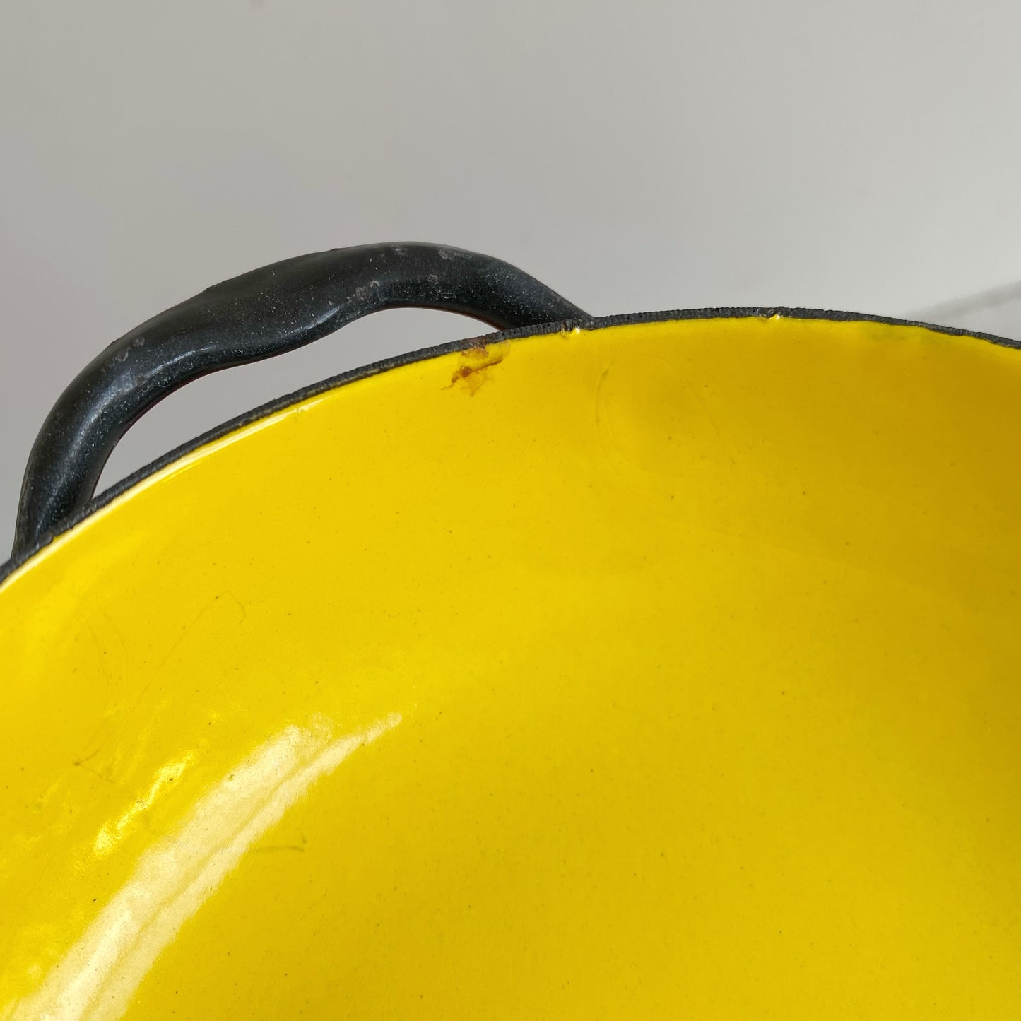 Set of 3 MCM Enamel Pans, Primary Colors