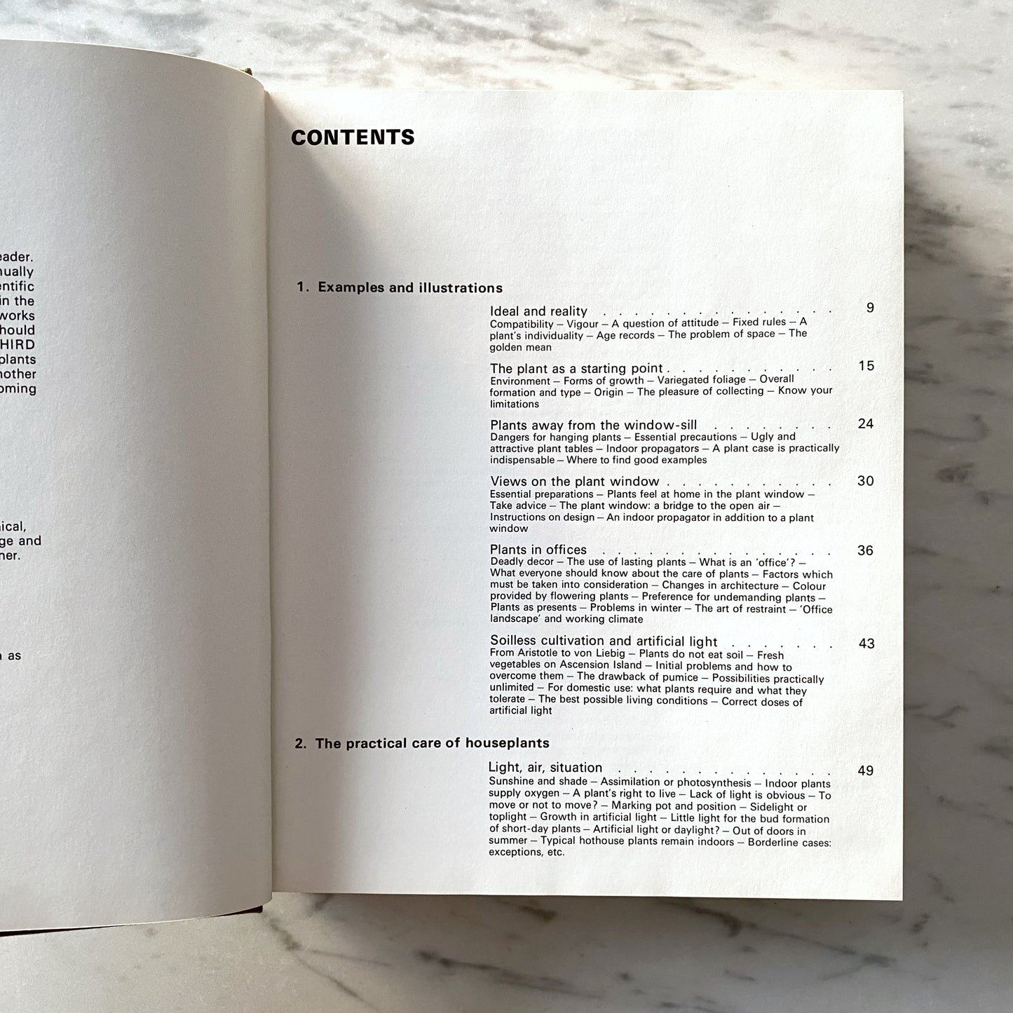 Book:  The Treasury of Houseplants (1974)