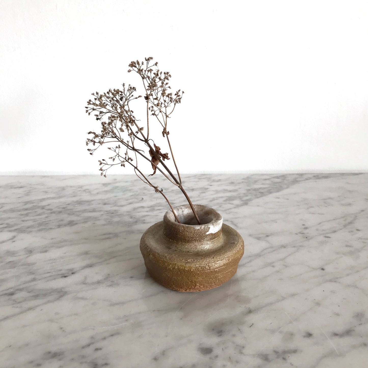 Short Vintage Studio Pottery Vase
