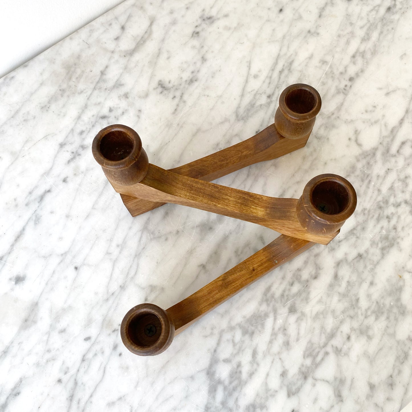 Vintage Articulating Candelabra Candle Holder