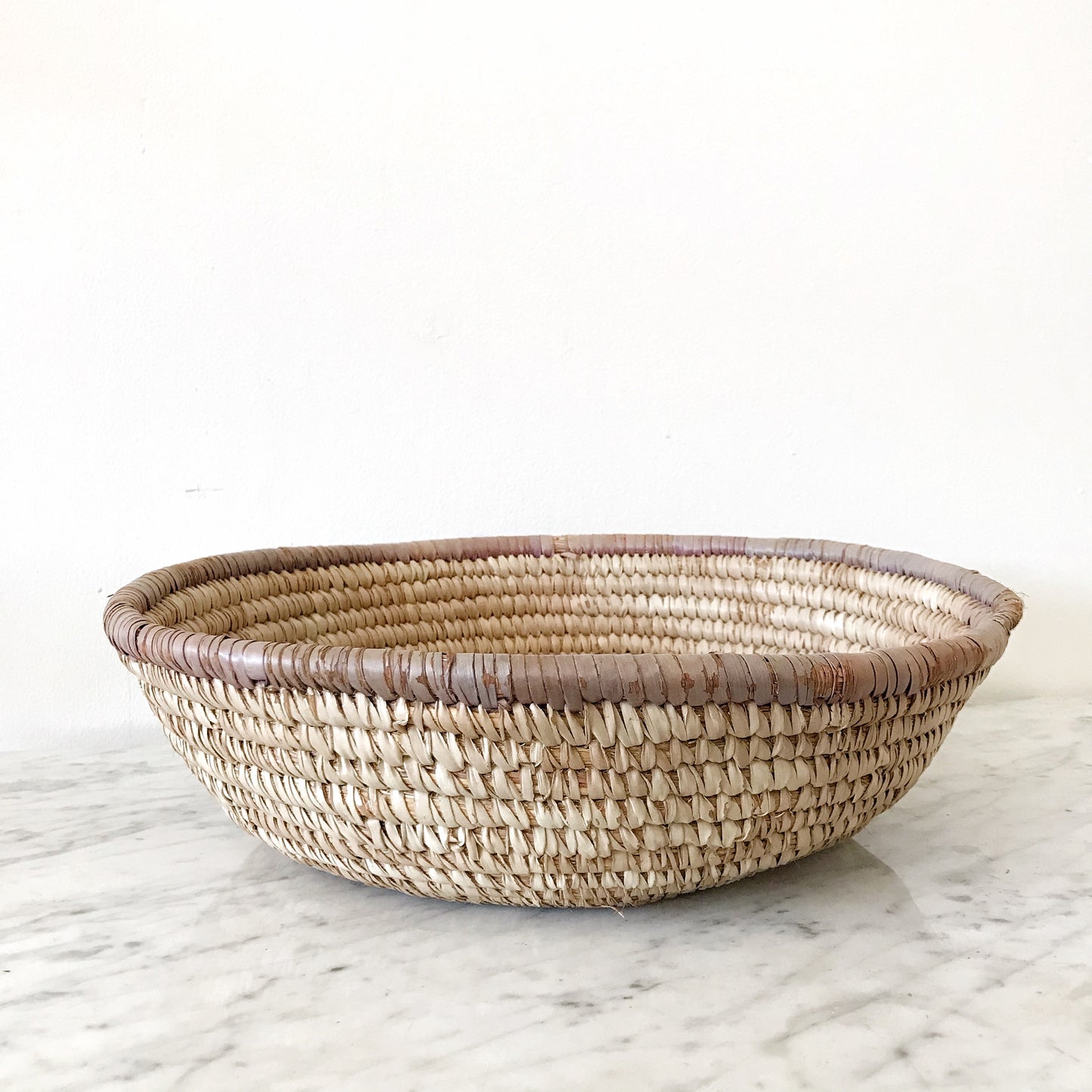 XL Woven Raffeta Basket Bowl