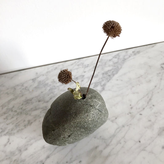 XL Stone Bookend / Bud Vase, Canada