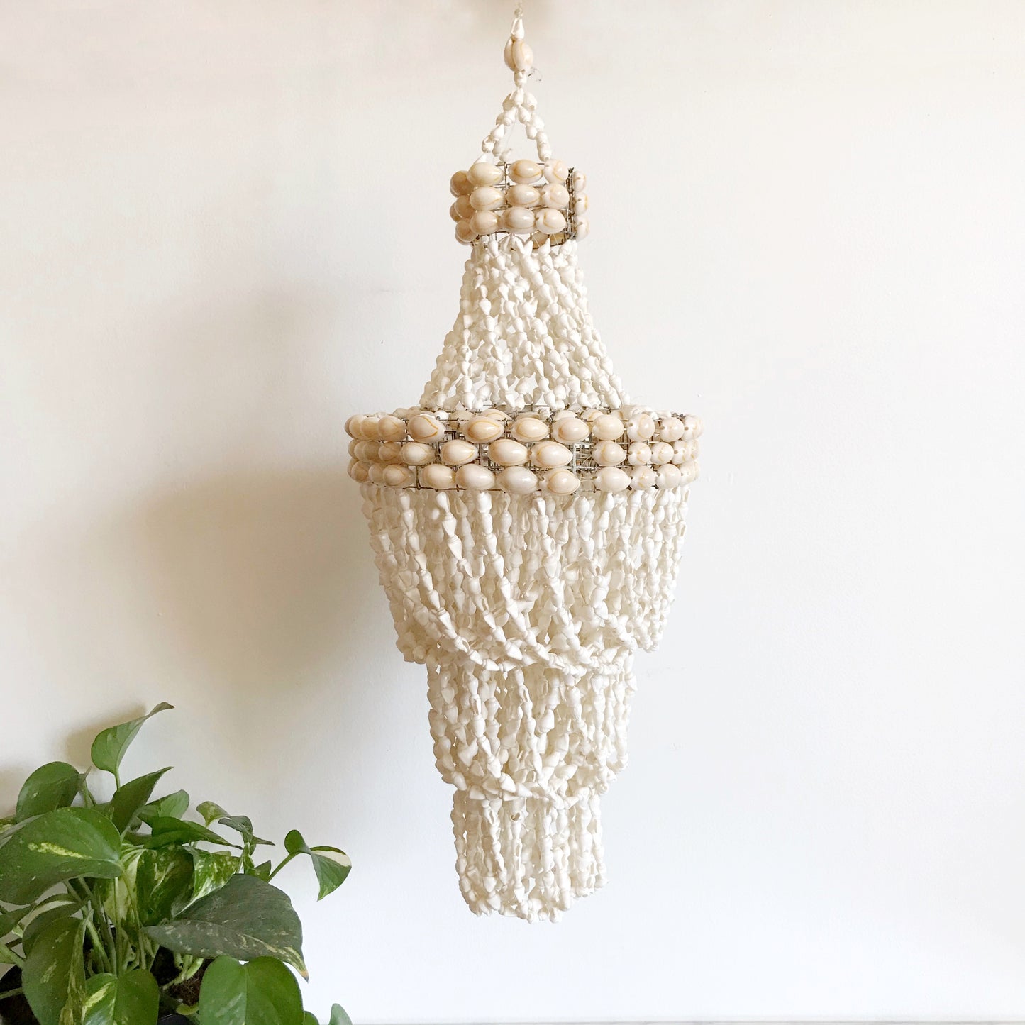 Vintage Shell Chandelier