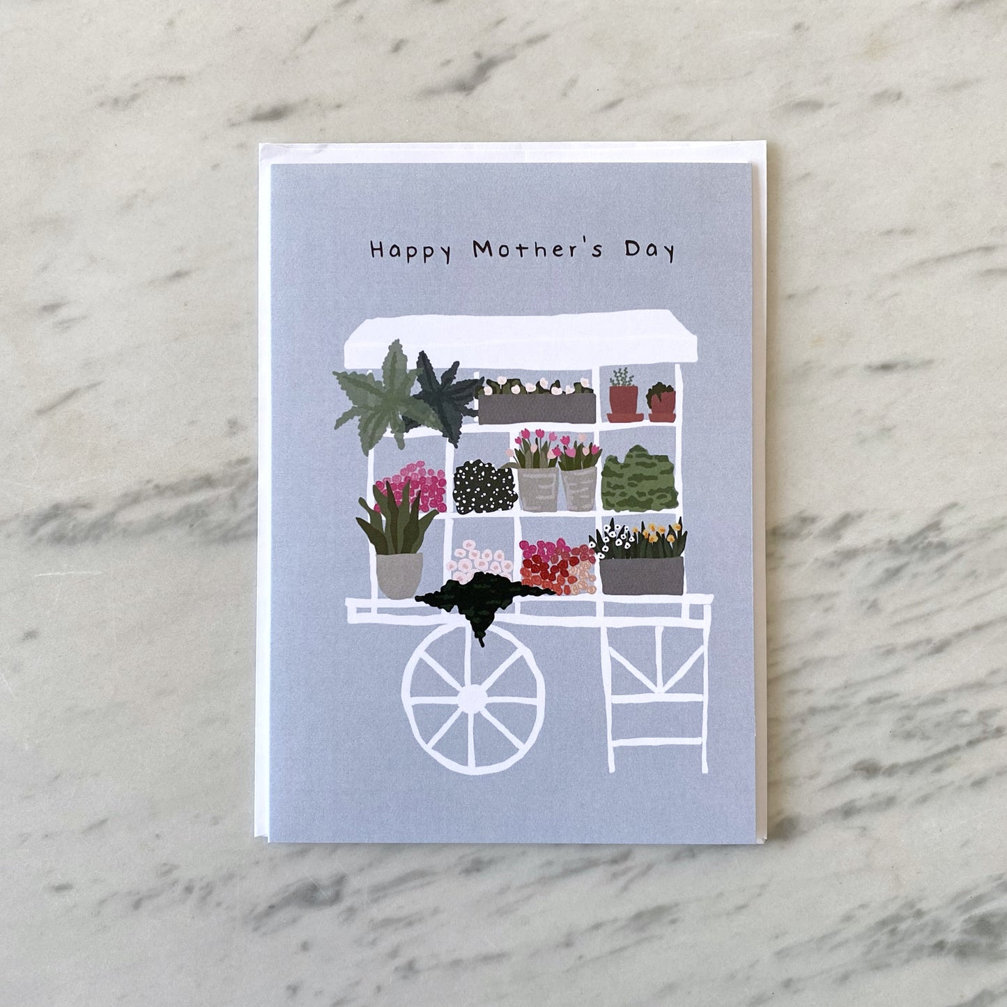 Flower Stand - Mother's Day Card