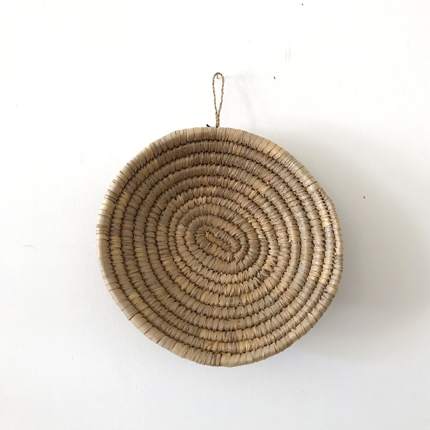 Vintage Woven Wall Basket / Bowl