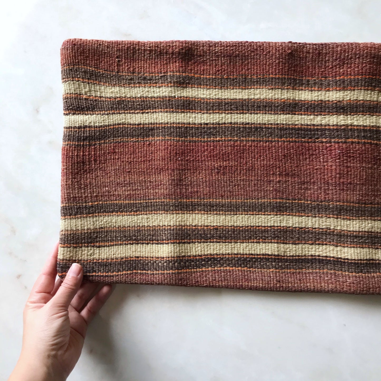 Handwoven Lumbar Pillow Cover (12x24)