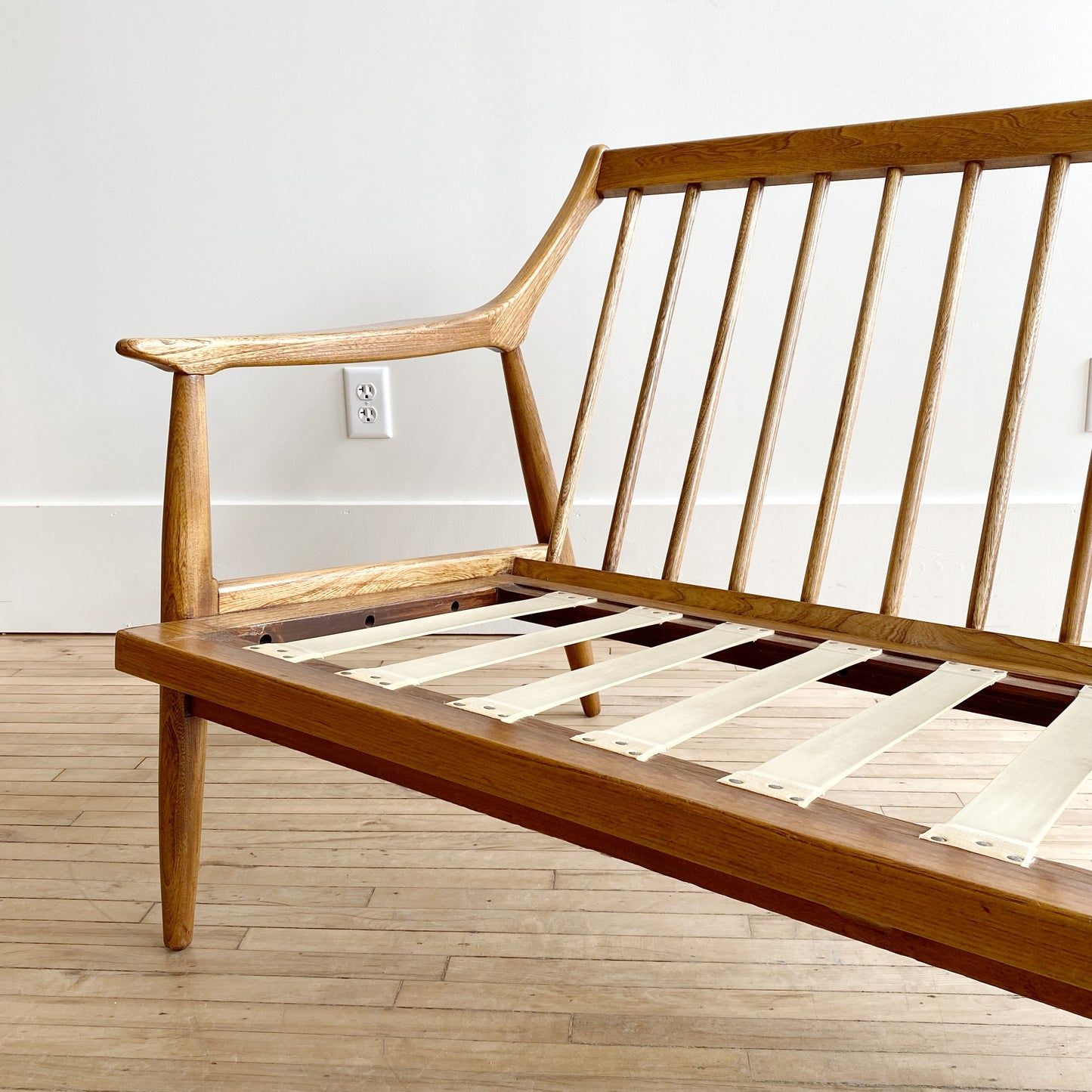 1950's Danish Modern Settee / Loveseat or Chairs, Choose