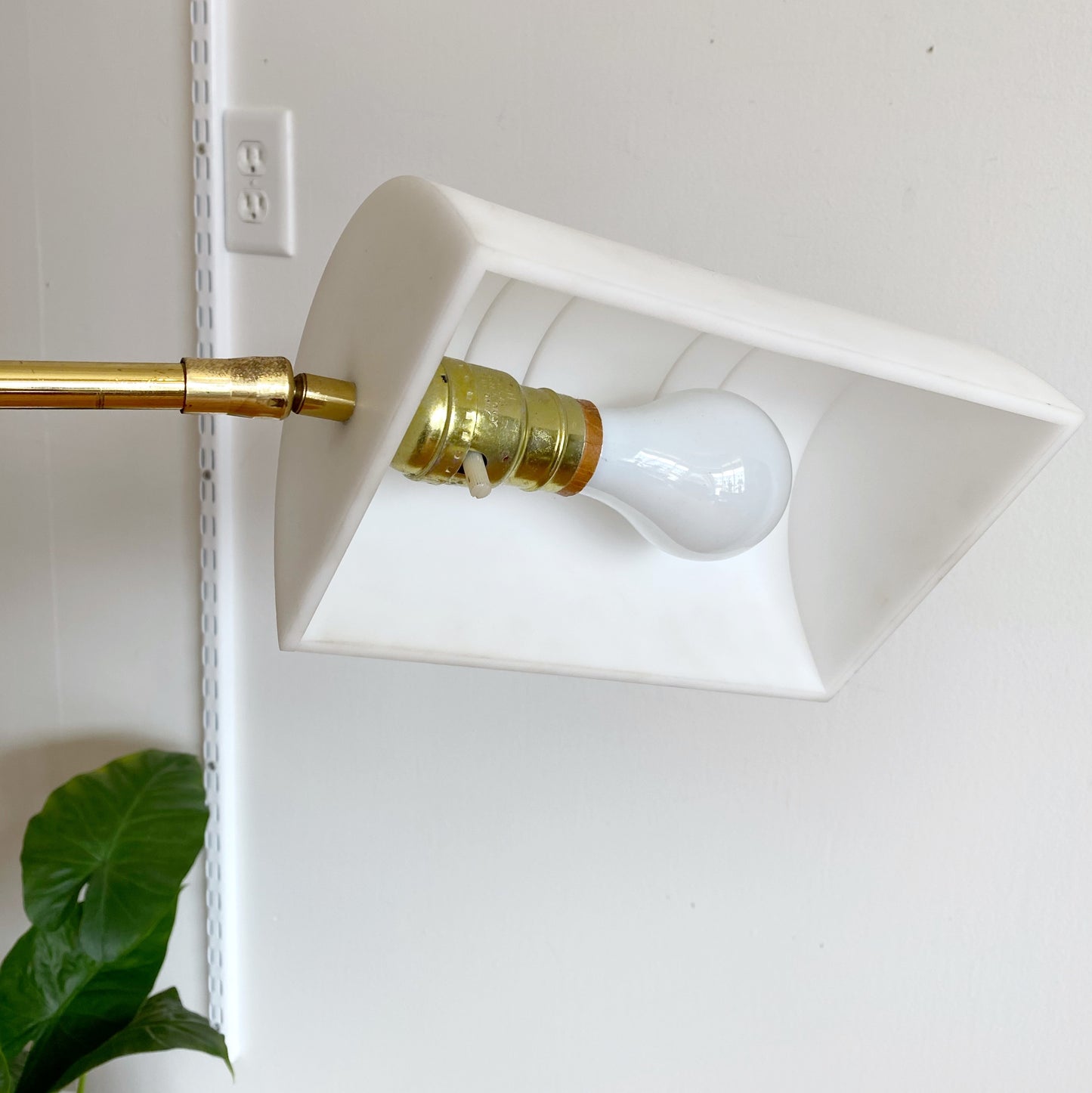 Vintage Mod Lucite Floor Lamp by Bauer