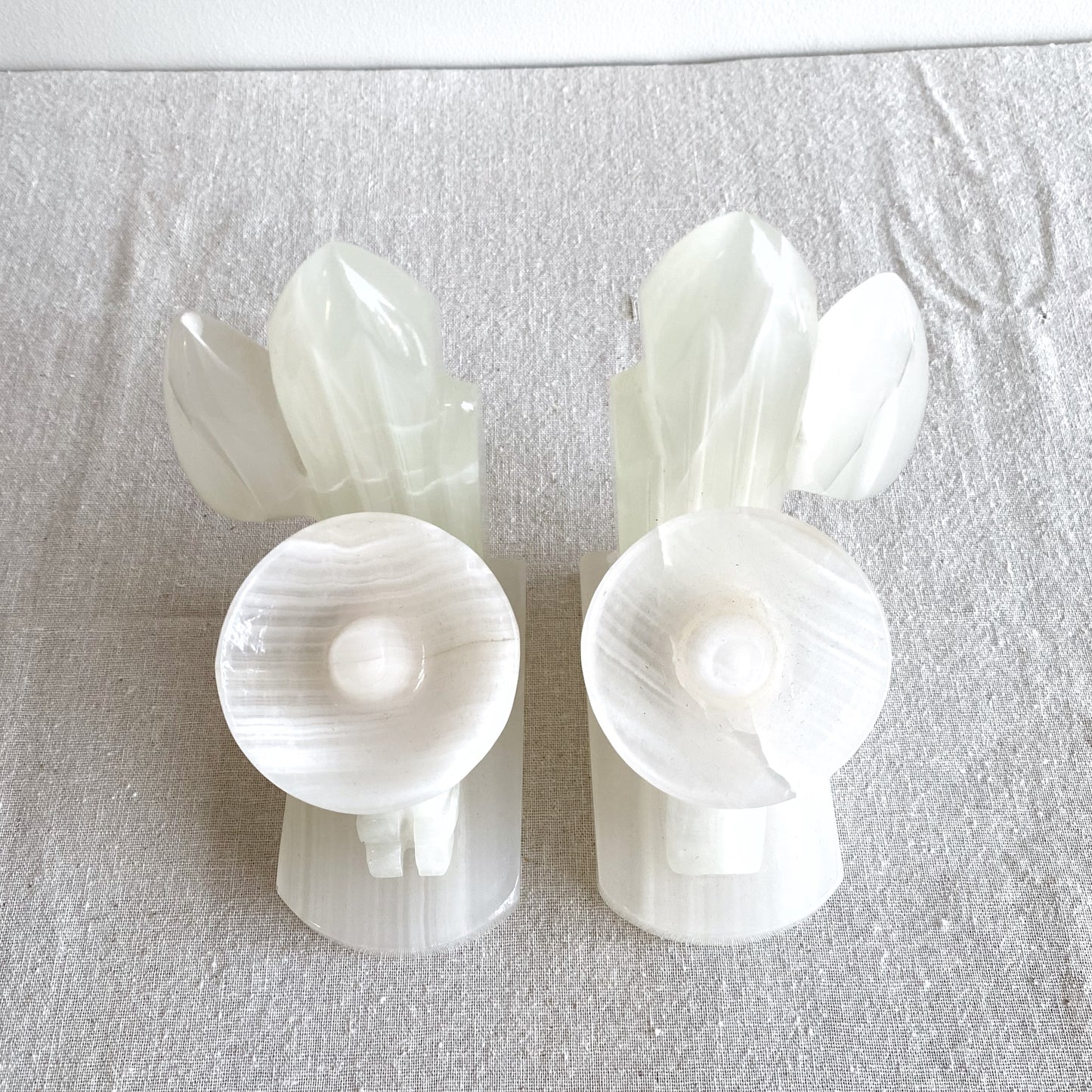Pair of Large Vintage Onyx Bookends