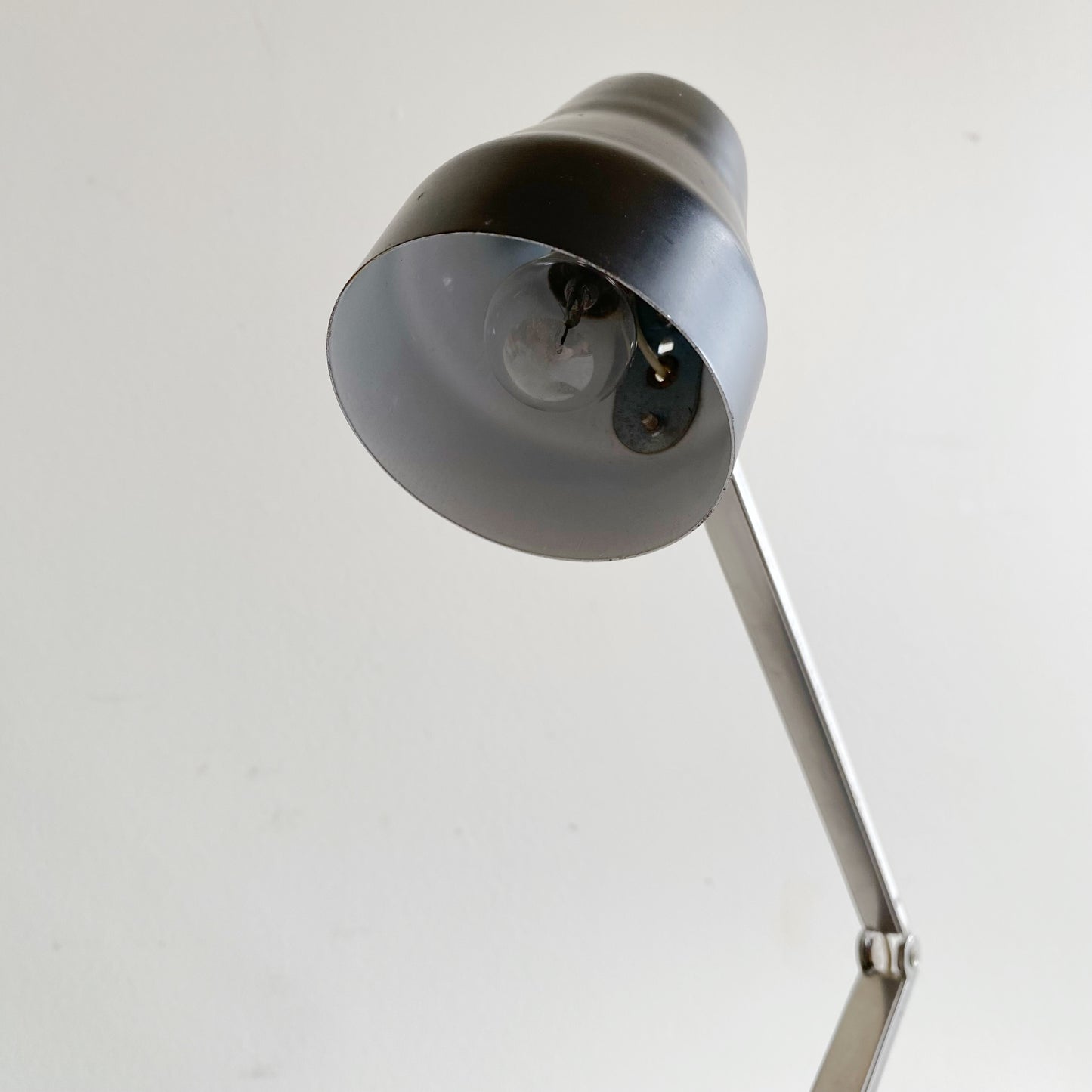Vintage Petite Black Desk Lamp