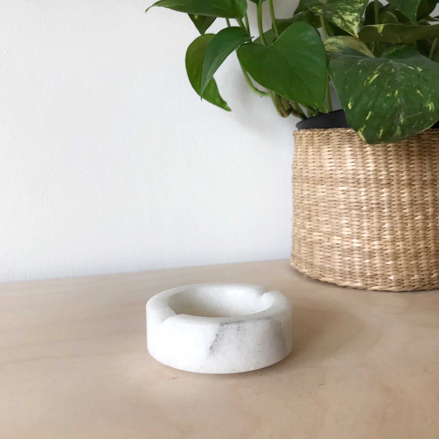 Tiny Marble Ashtray