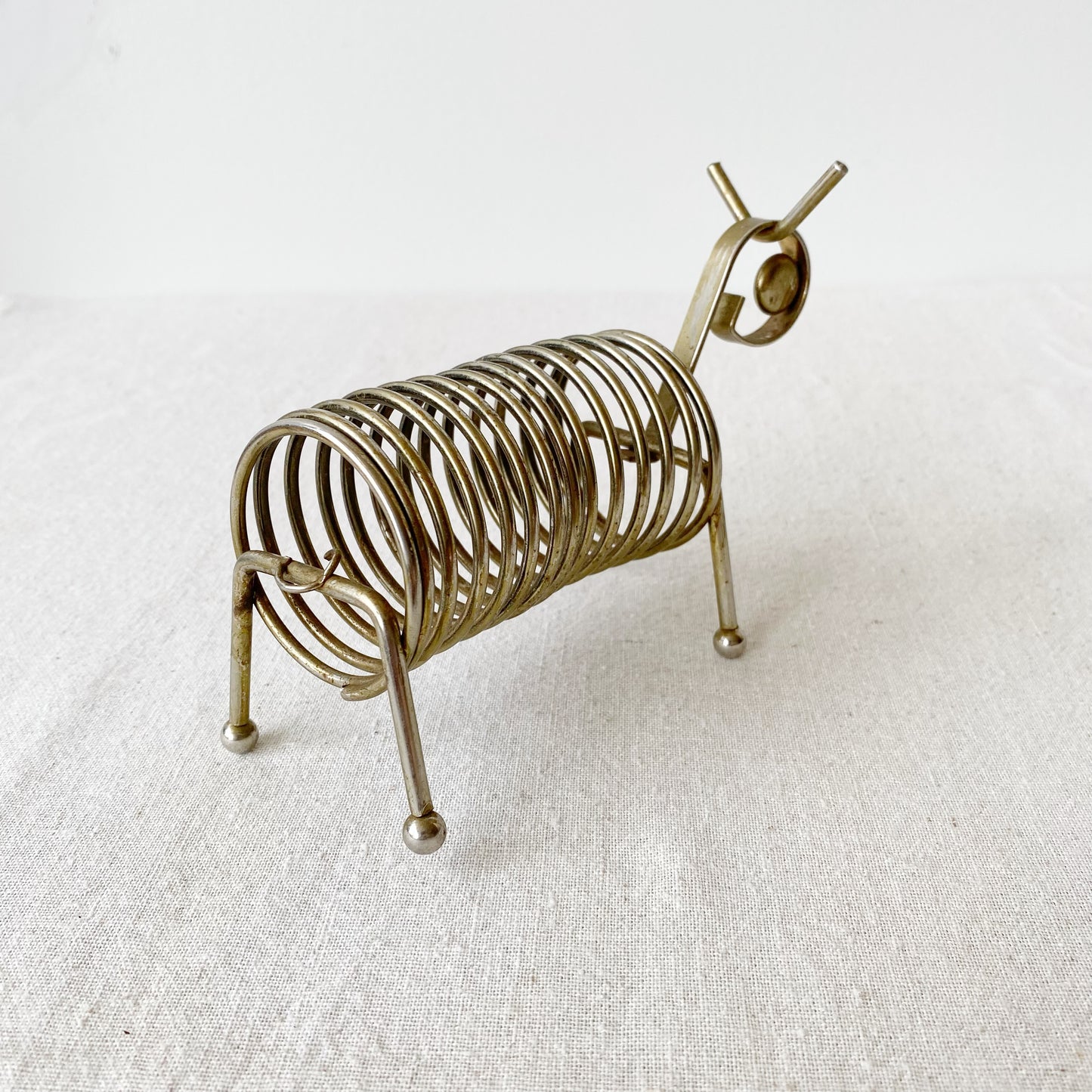 Mid Century Spiral Animal Letter Sorter