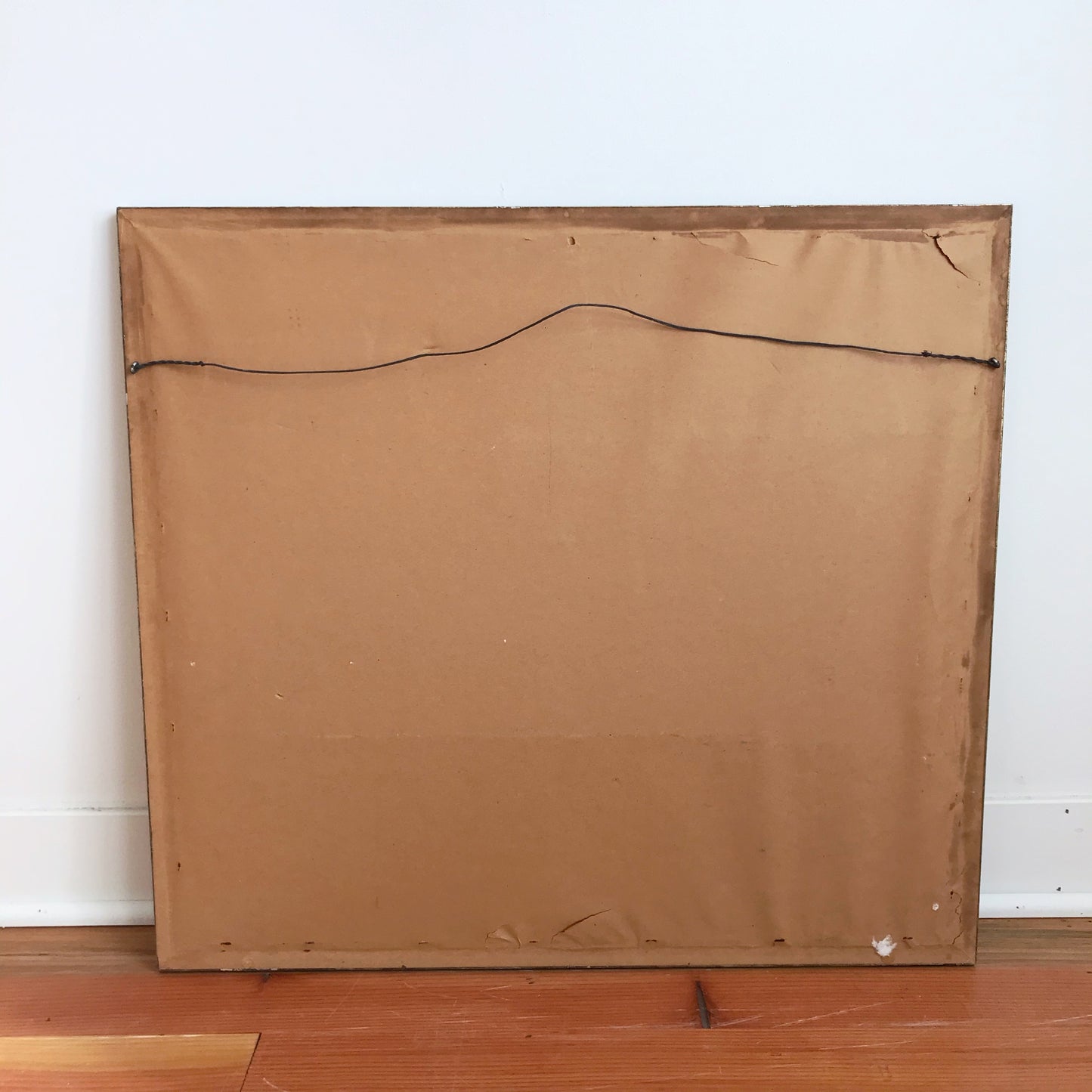Large-Scale Framed Original Pastel on Paper (28 x 26)