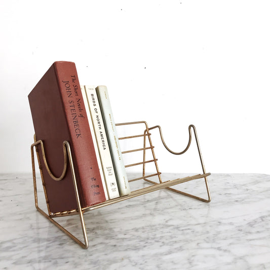 Vintage Gold Wire Book Holder