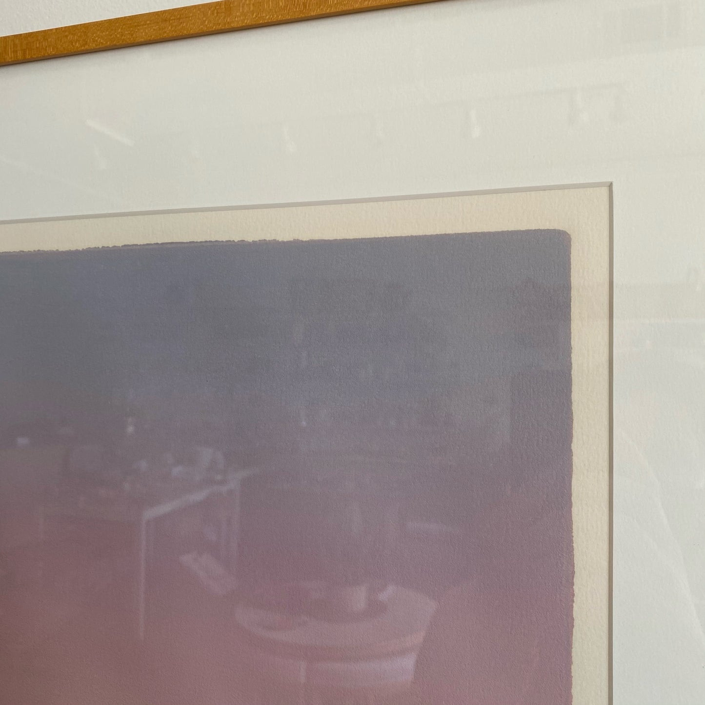 Vintage Original Monotype Print, 1989