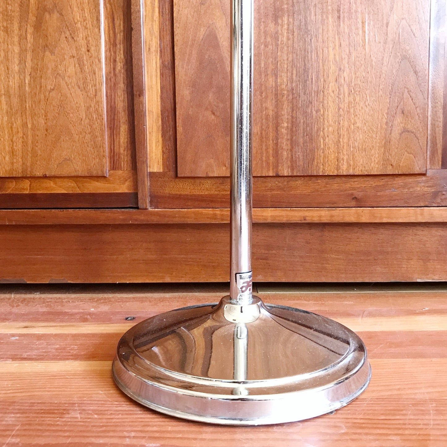 Vintage Adjustable Chrome Floor Lamp