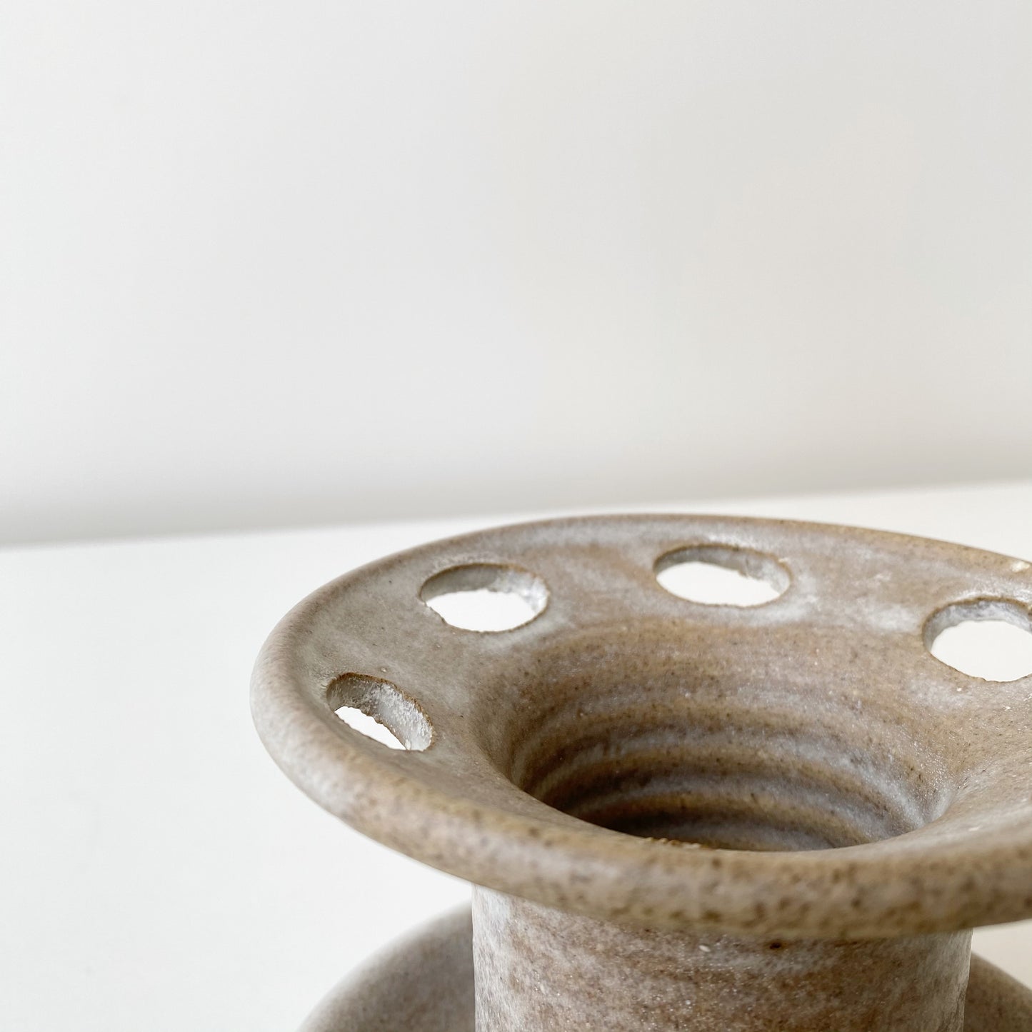 Handcrafted Pottery Brush Holder