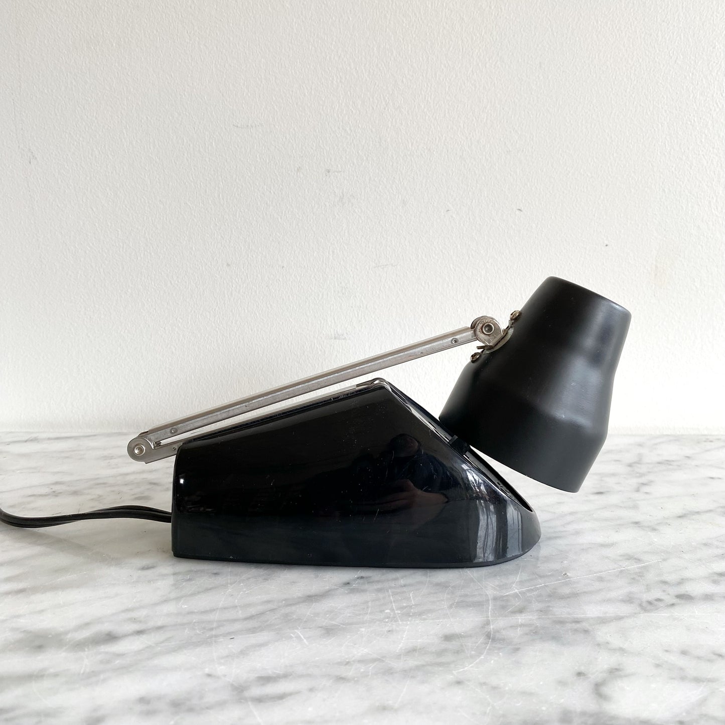 Vintage Petite Black Desk Lamp