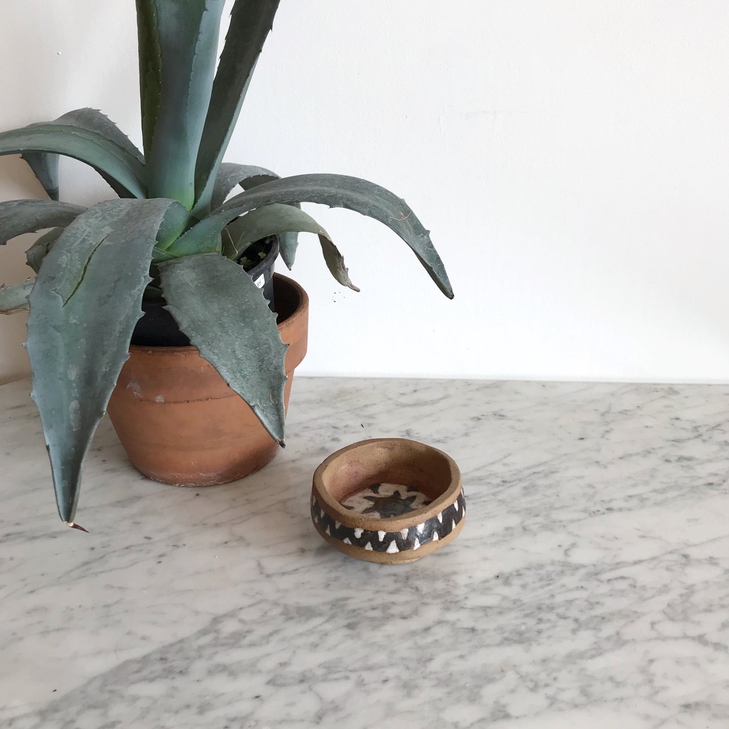 Handmade Vintage Terra Cotta Clay Bowl