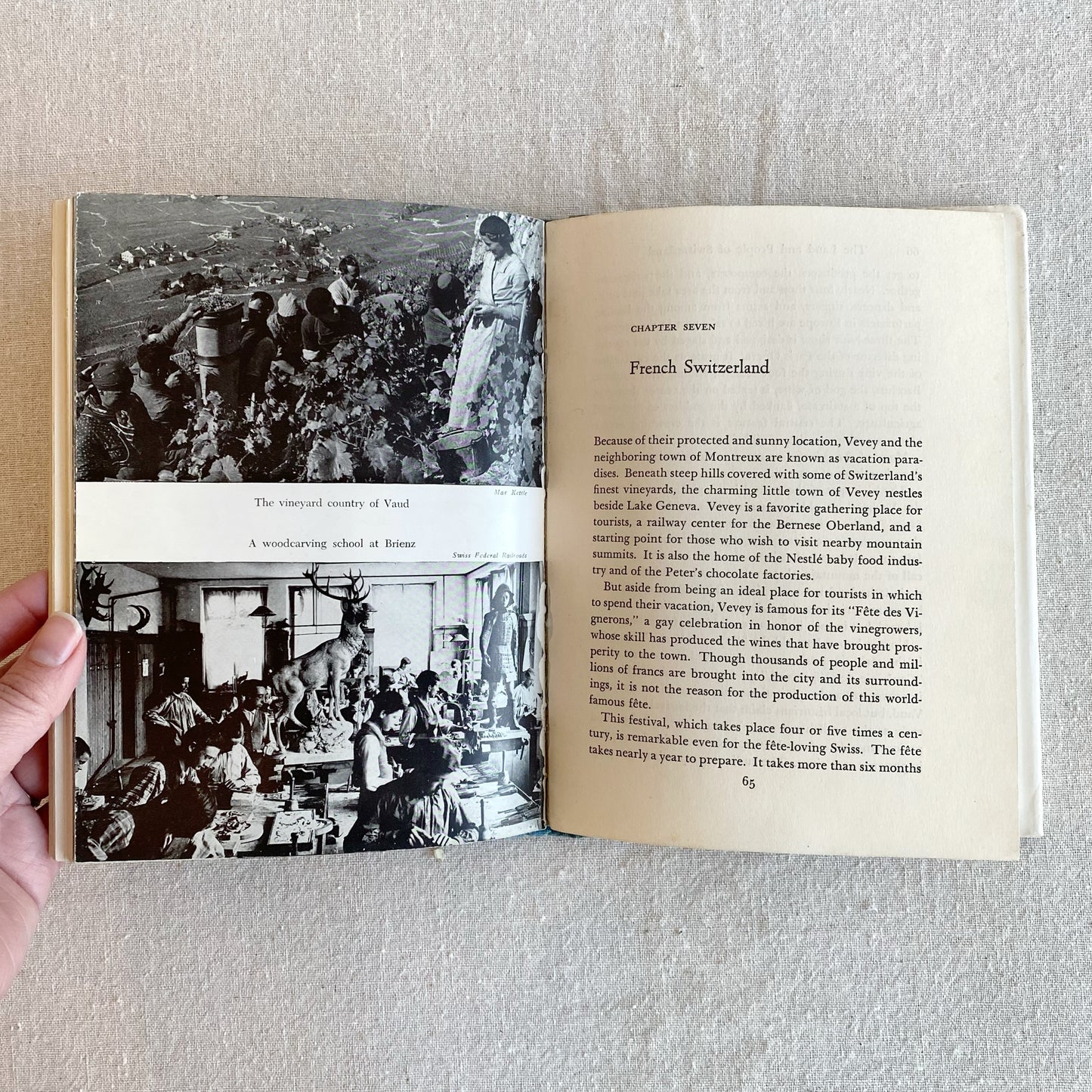 Book: The Land and People of Switzerland