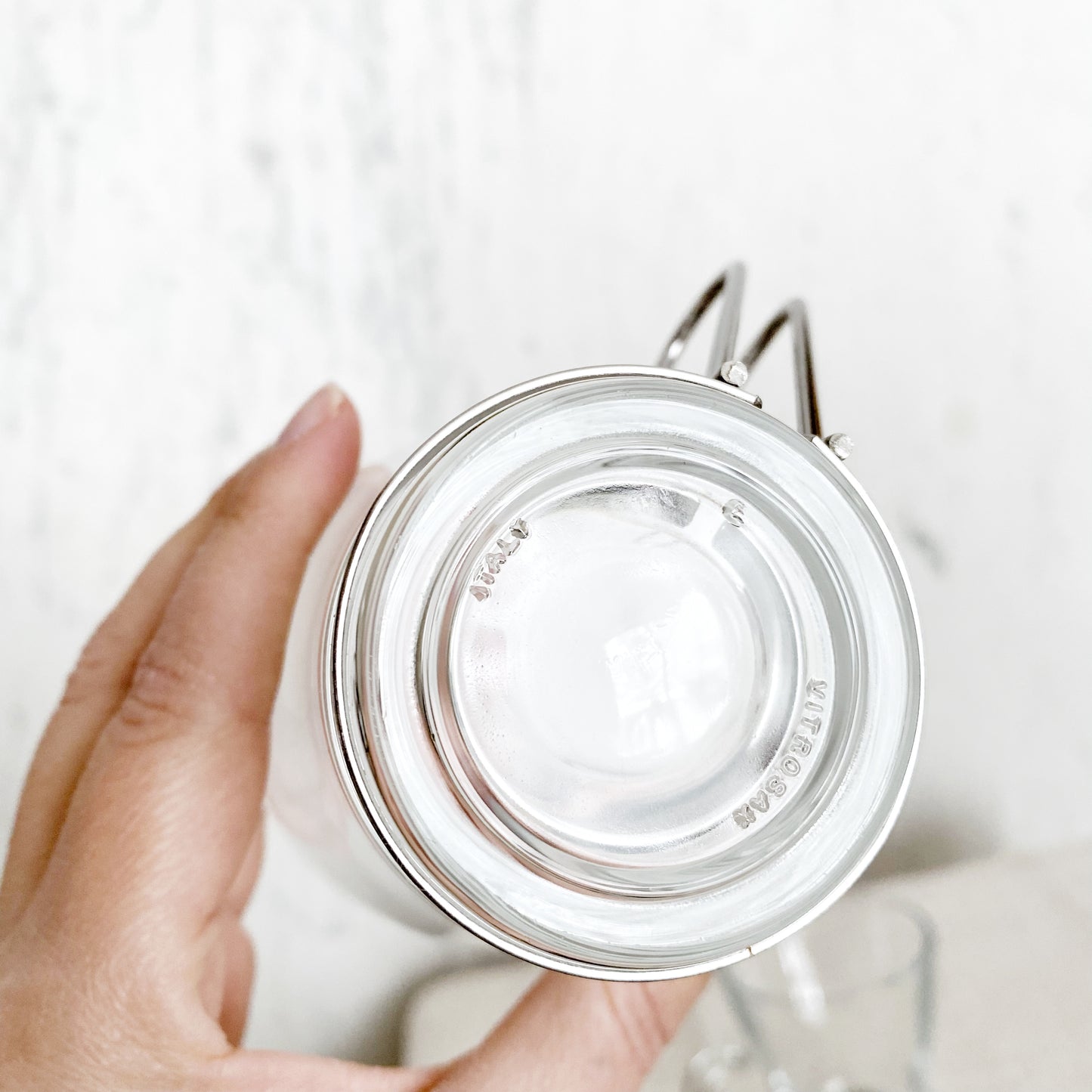 Pair of Italian Glass Coffee Cups
