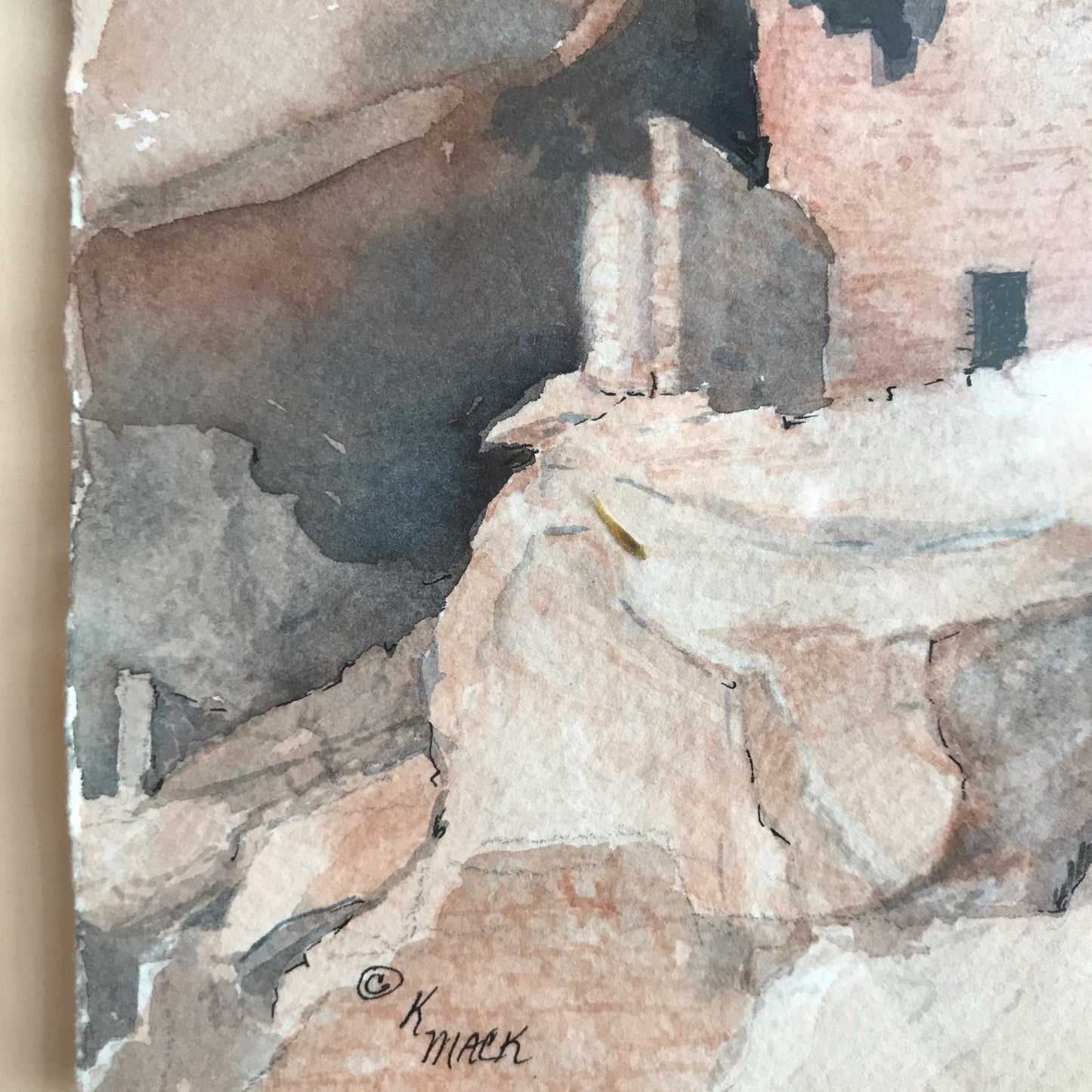 Original Watercolor Painting by Karol Mack (11 x 14)