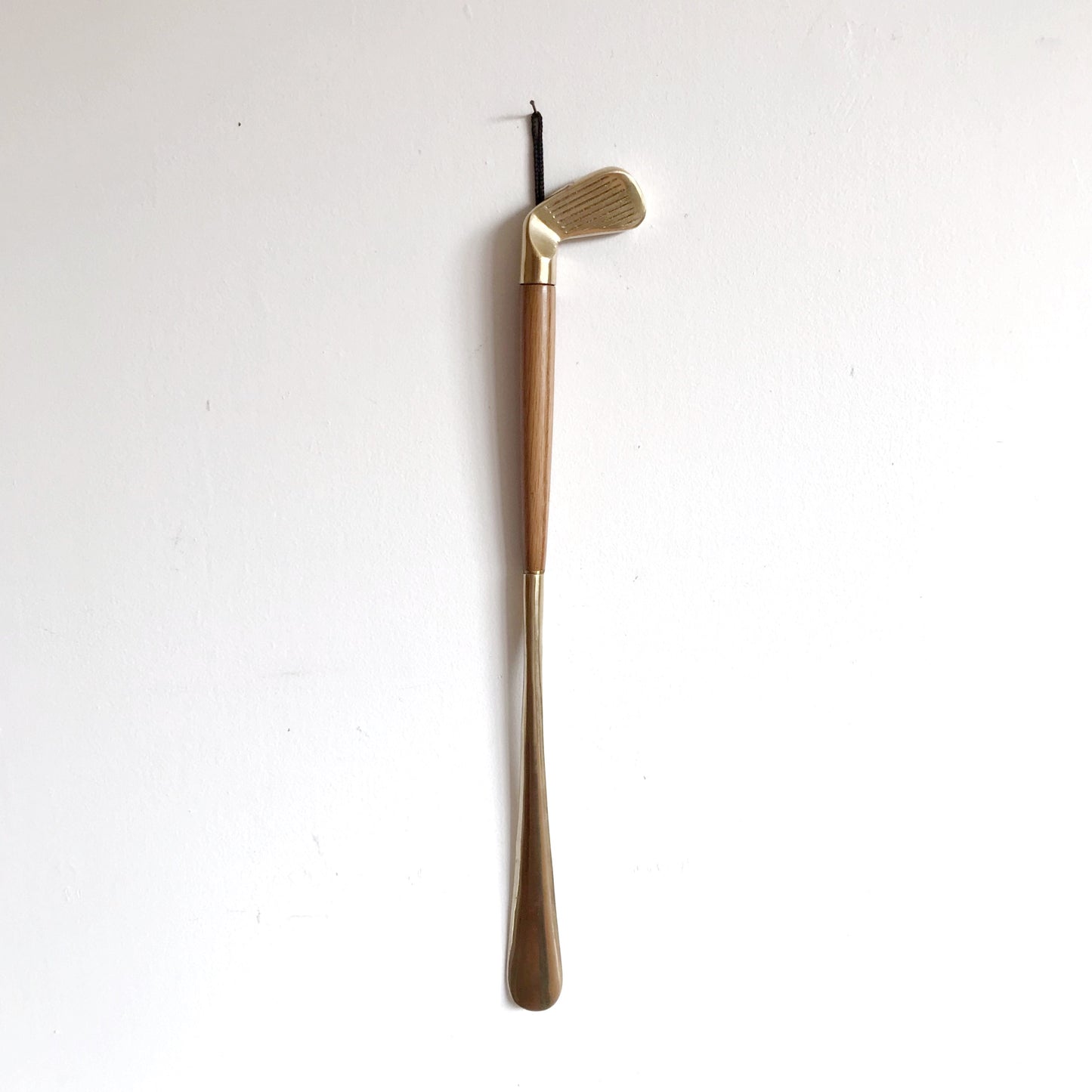 Vintage Brass Golf Club Shoehorn