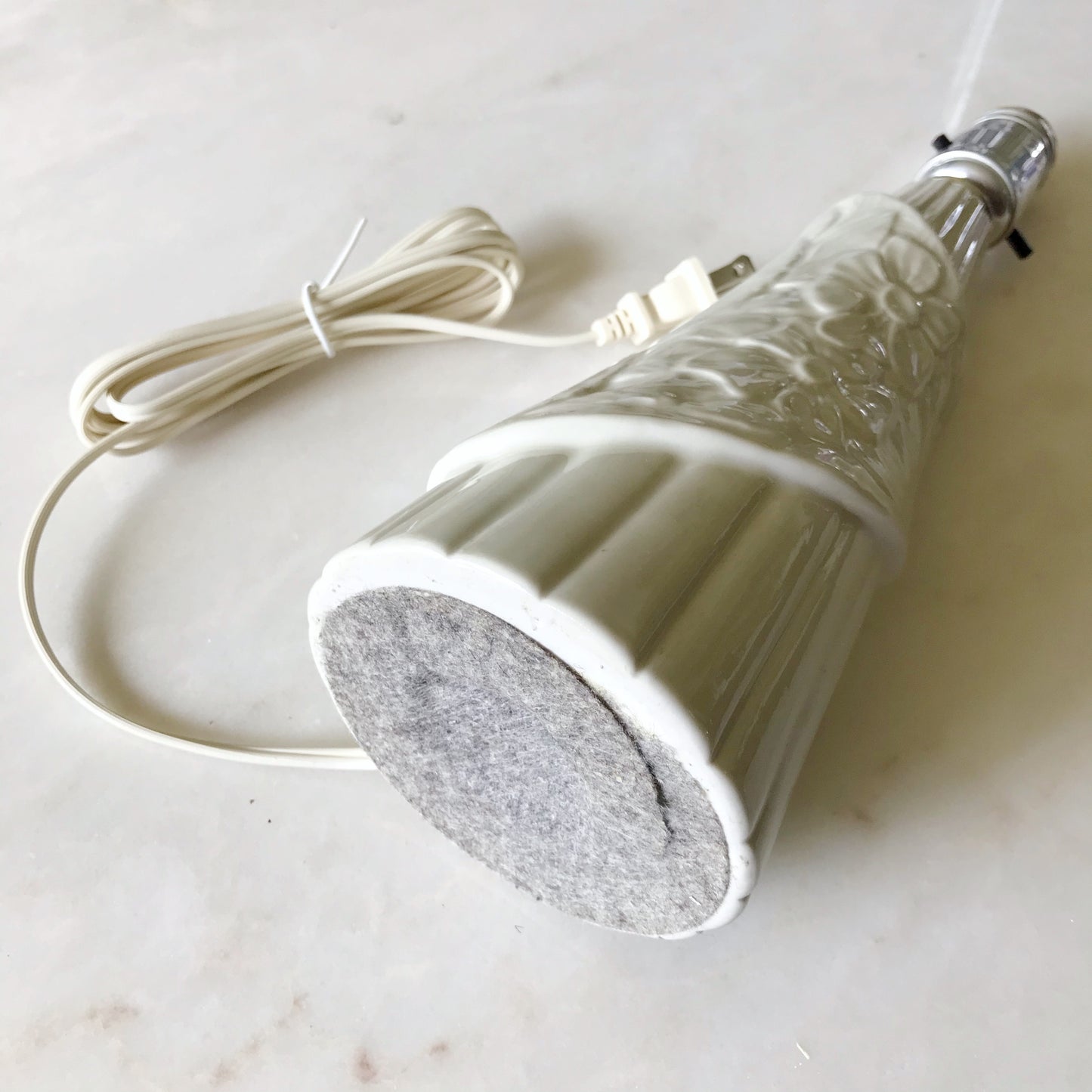 Vintage Floral Ceramic Lamp