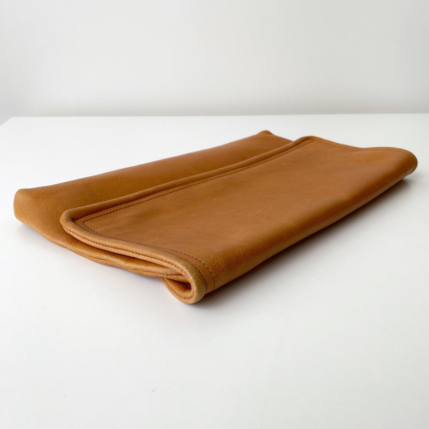 Vintage 1970’s Leather Folding Clutch Purse