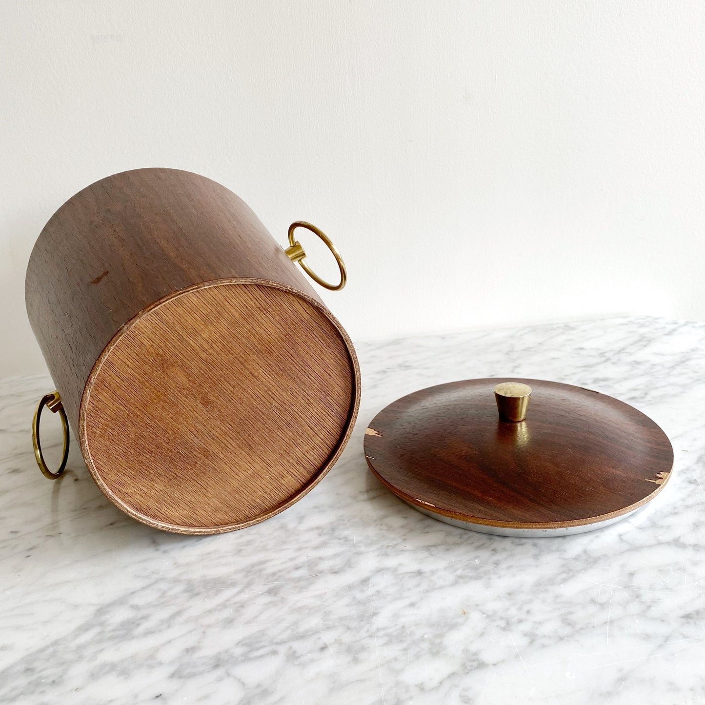Vintage MCM Rosewood Ice Bucket