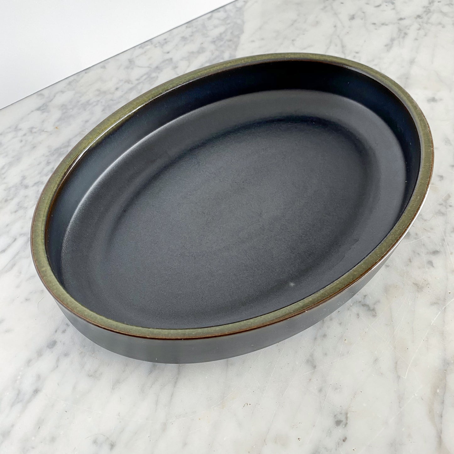 Large Vintage Stoneware Serving Dish