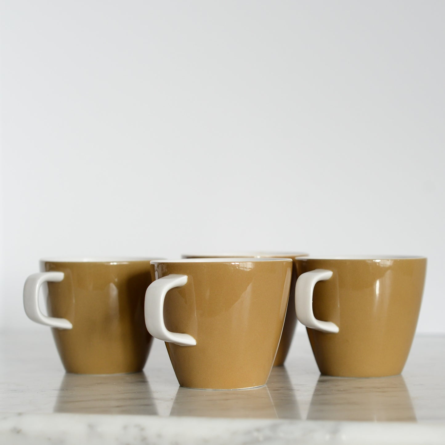 Set of 4 Vintage Ceramic Coffee Cups, Japan