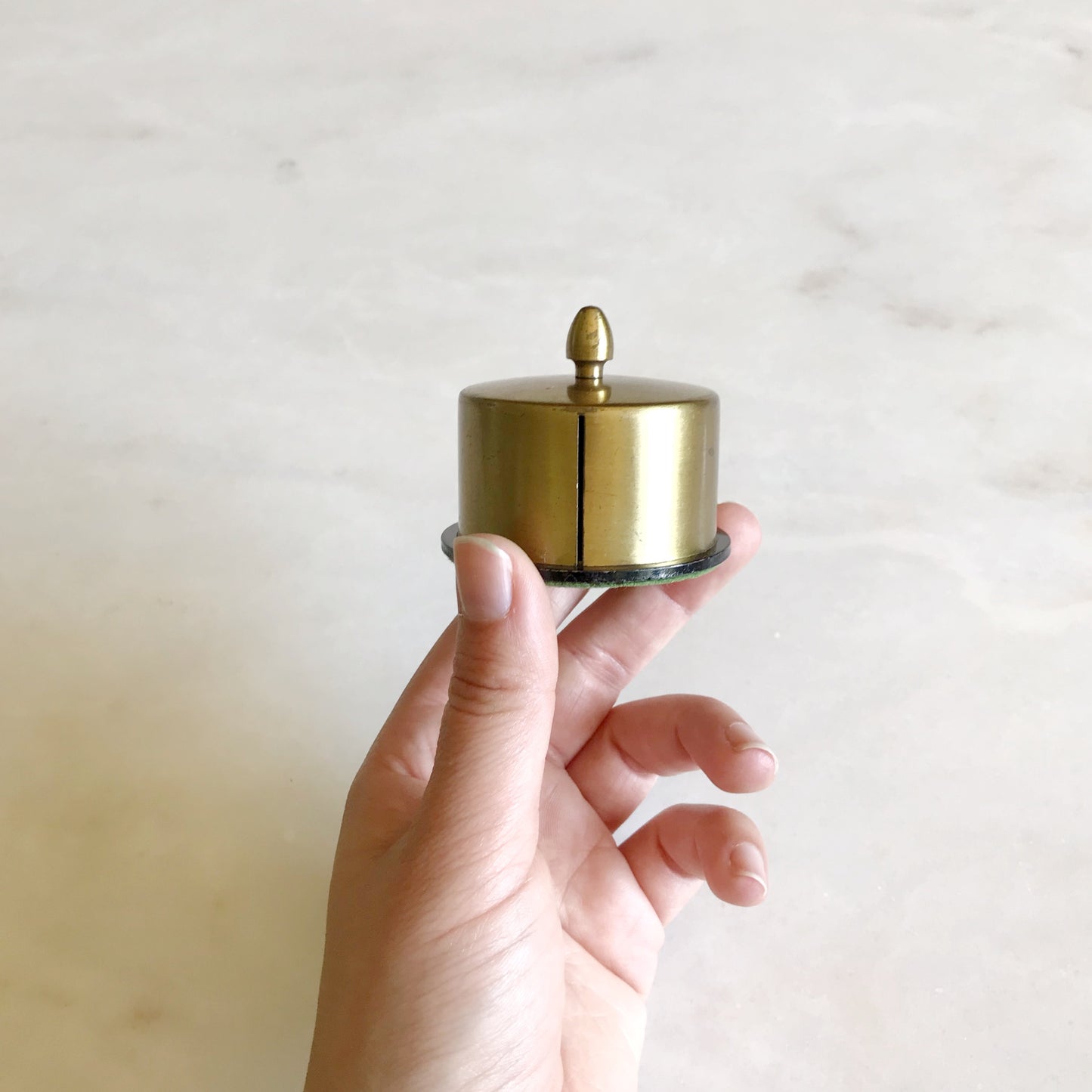 Vintage Brass Stamp/Washi Tape Dispenser