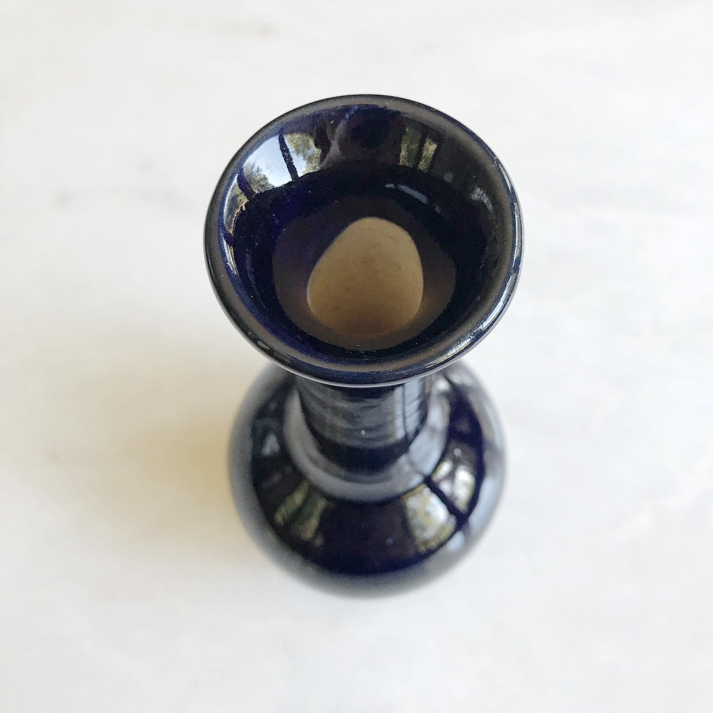 Vintage Red Wing Pottery Vase, Midnight