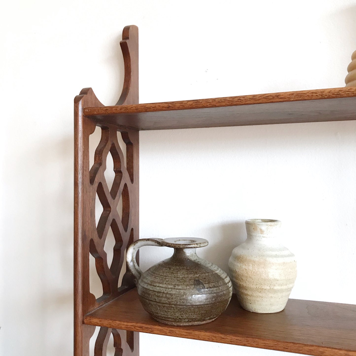 Decorative Wall Shelf w Cutouts