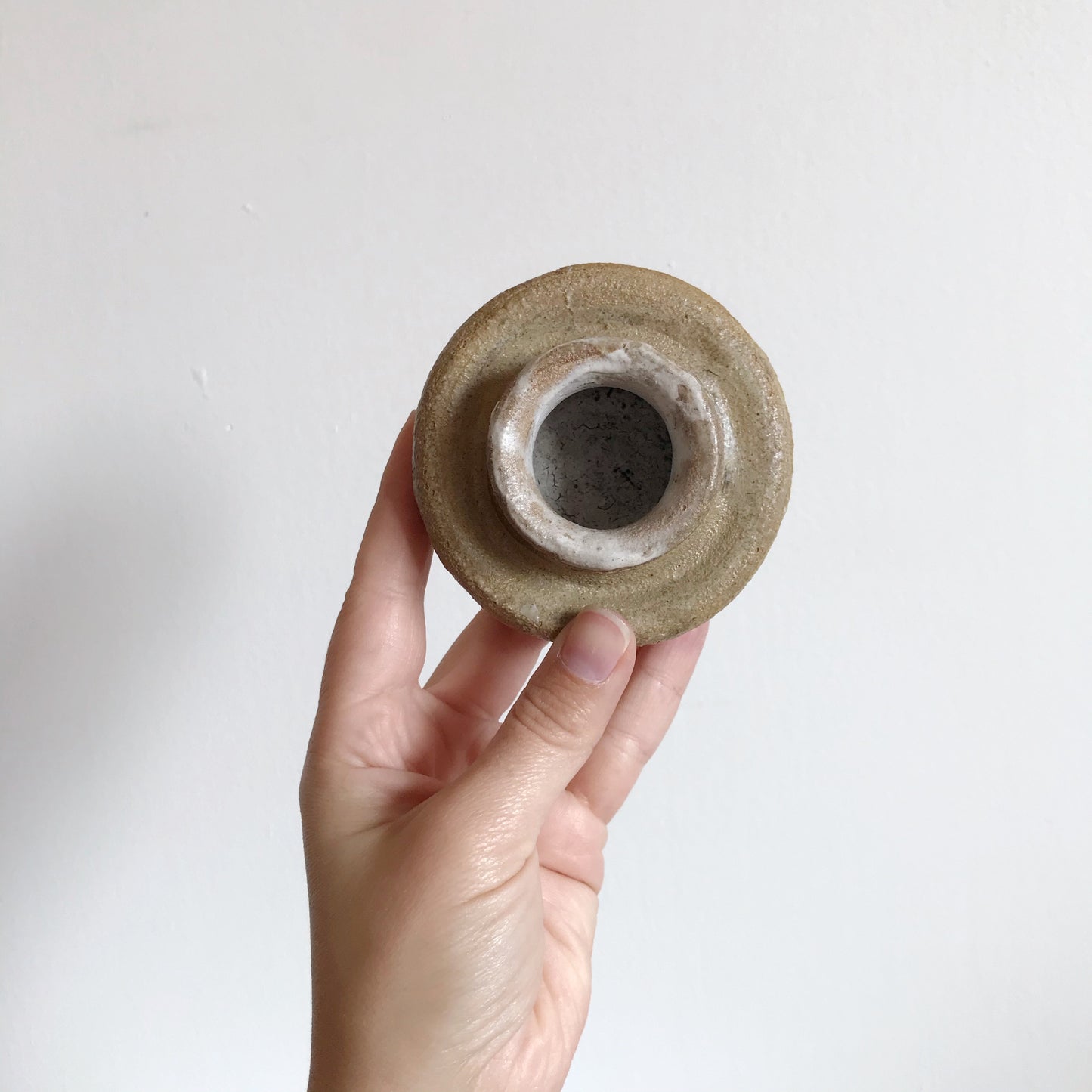 Short Vintage Studio Pottery Vase