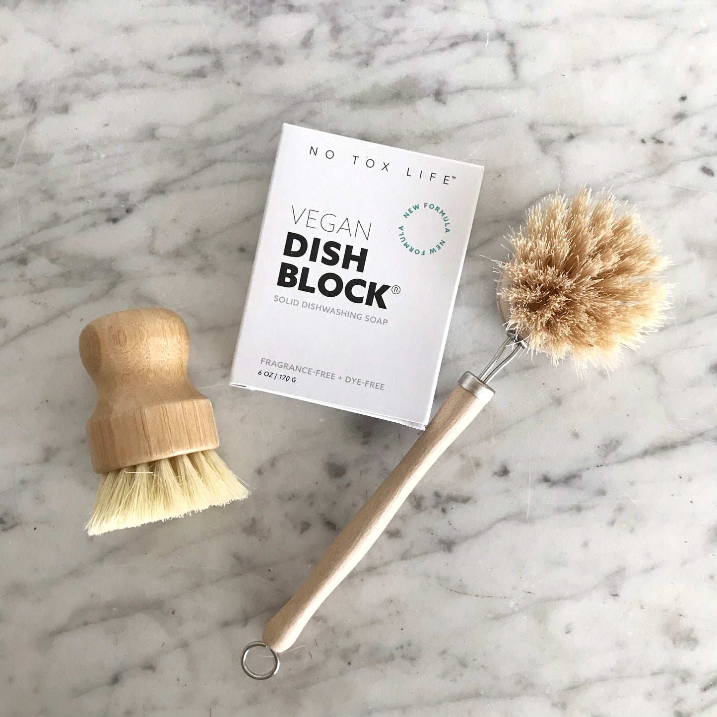 Large Natural Scrub Brush