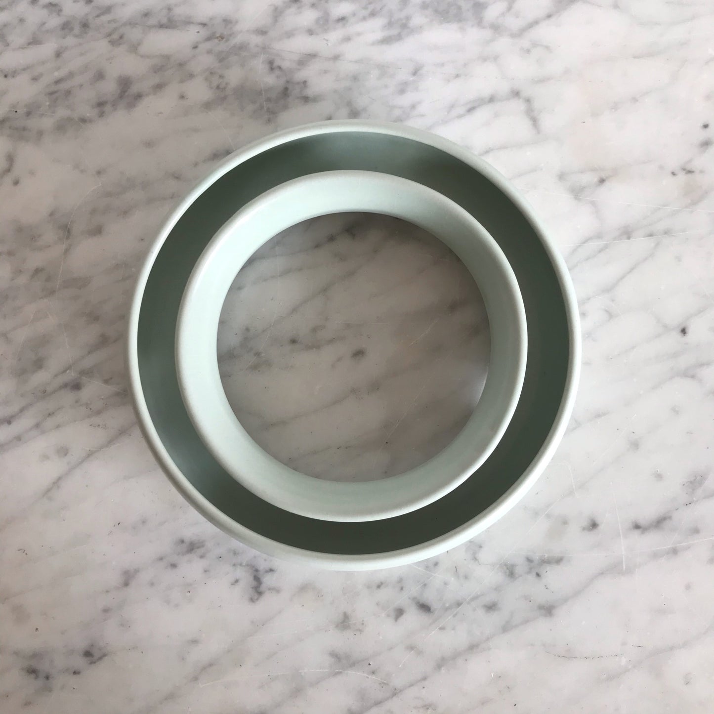 Vintage Ceramic Floral Ring, Ikebana Vase