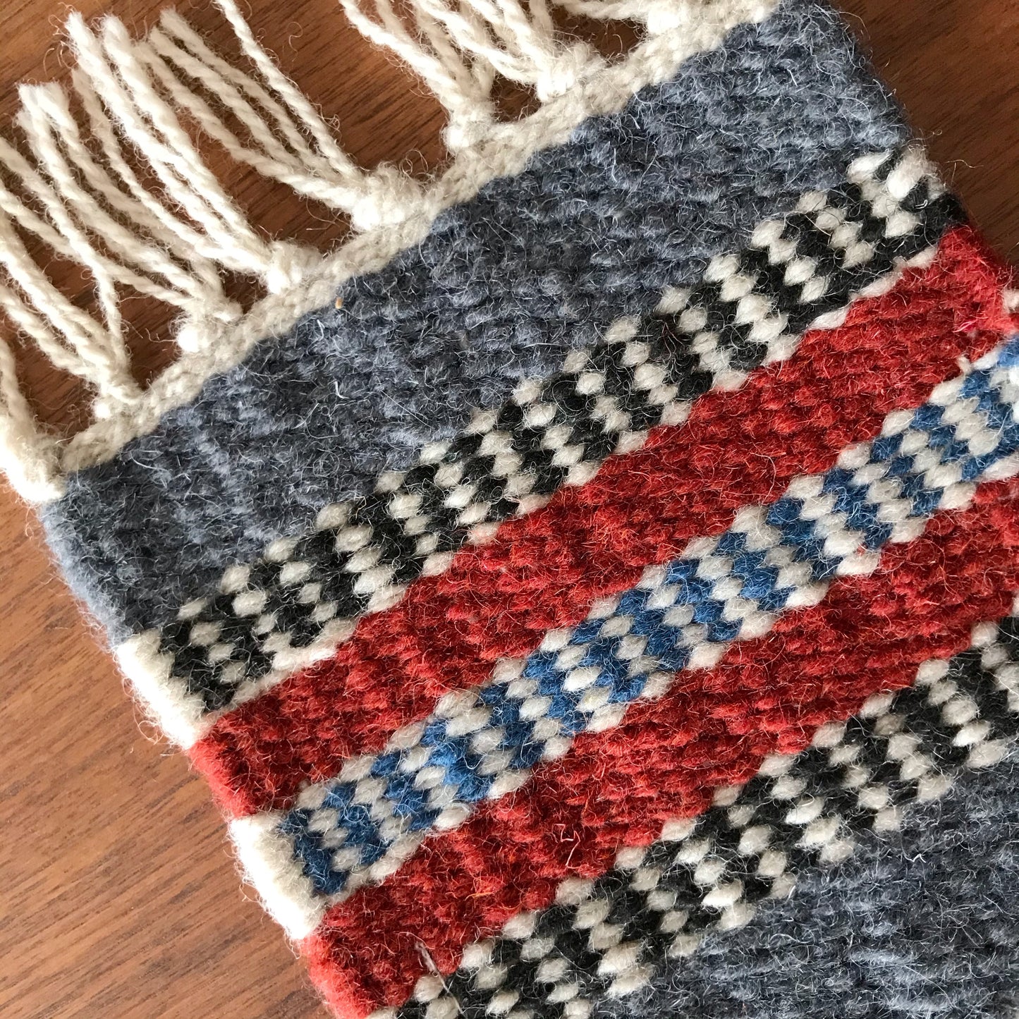 Small Woven Wool Trivet
