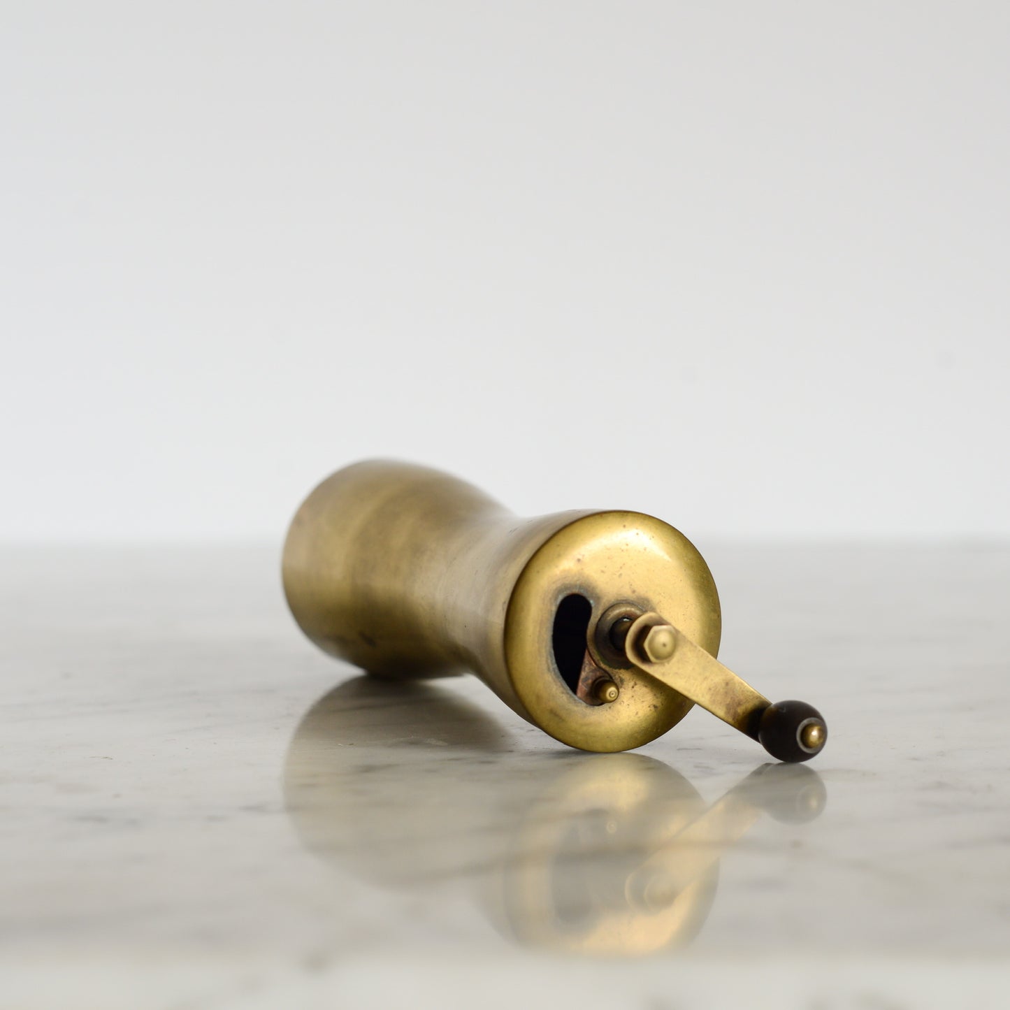 Vintage Brass Pepper Grinder