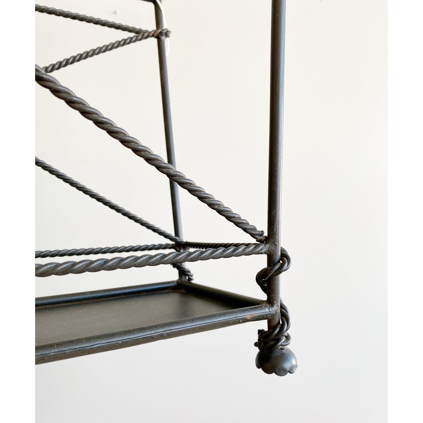 Vintage French-style Magazine Holder
