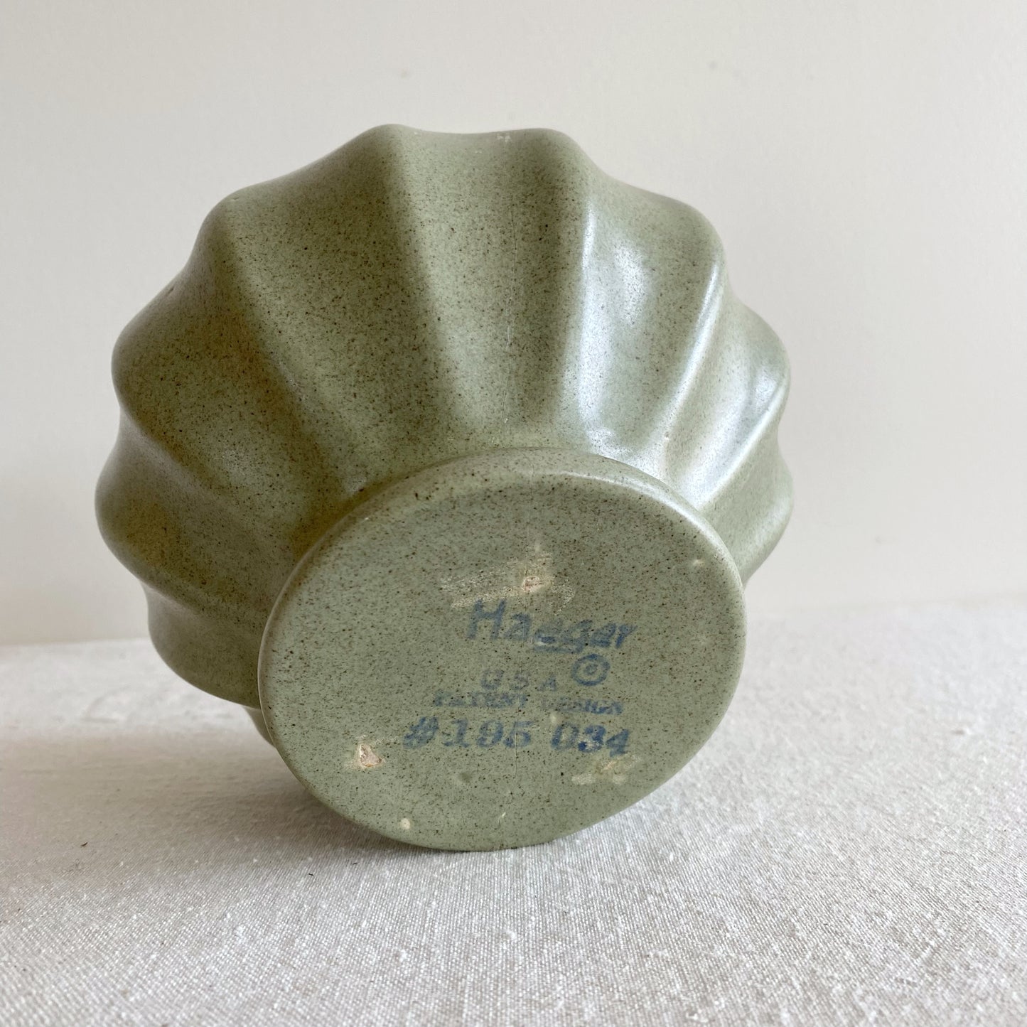 Vintage Ceramic Planter by Haeger, Green
