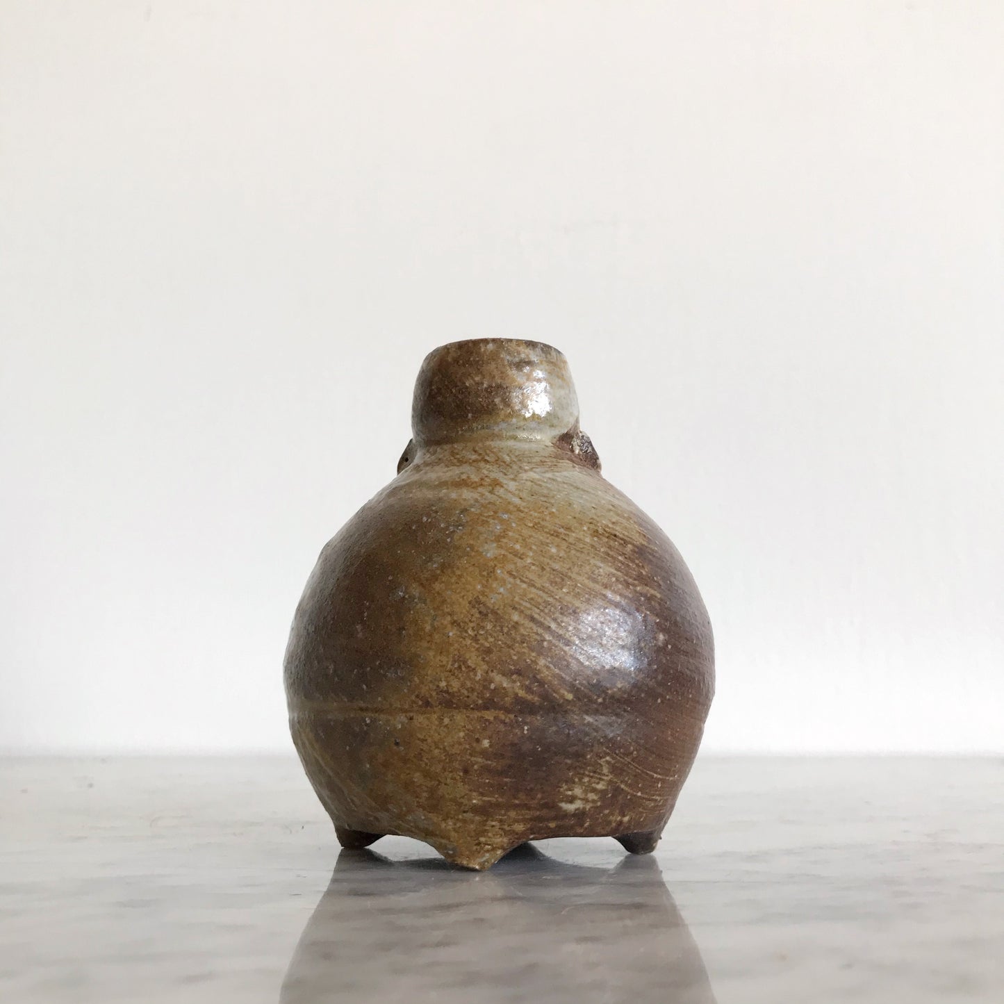 Vintage Studio Pottery Vase, 4.25”